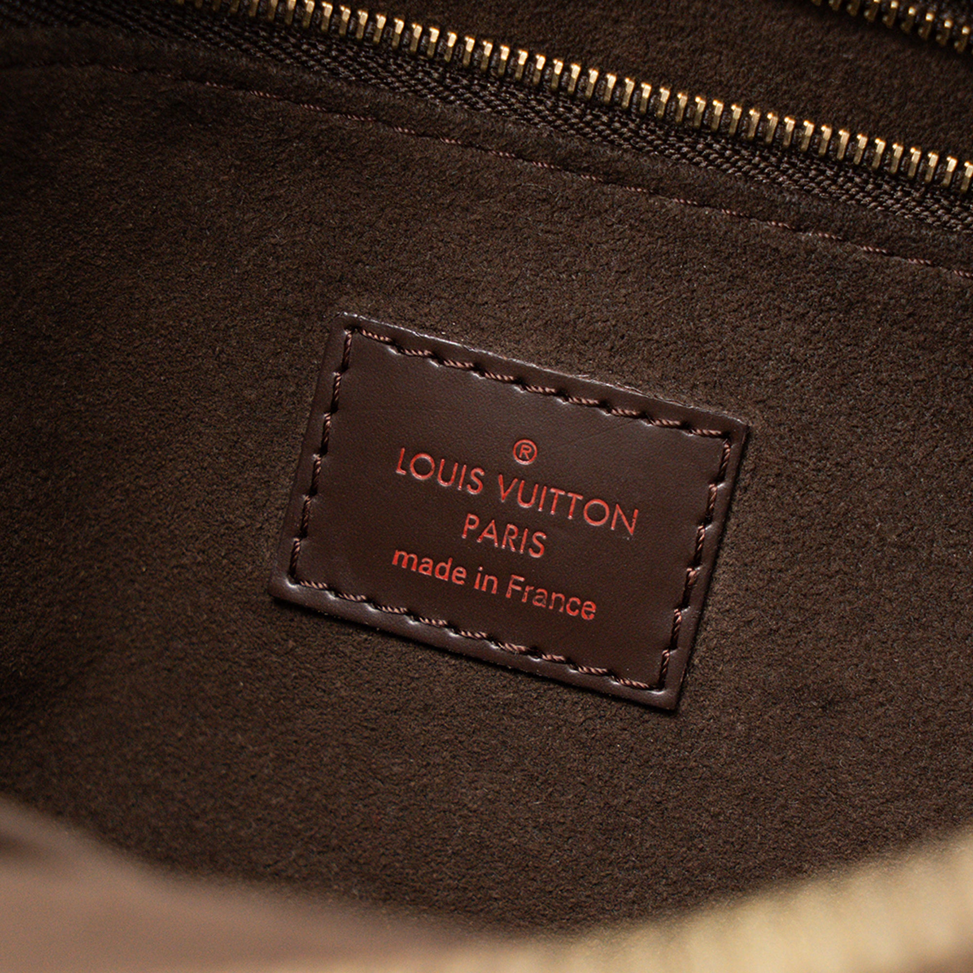 LOUIS VUITTON - Louis Vuitton Portobello Handbag in Damier Ebene coated canvas