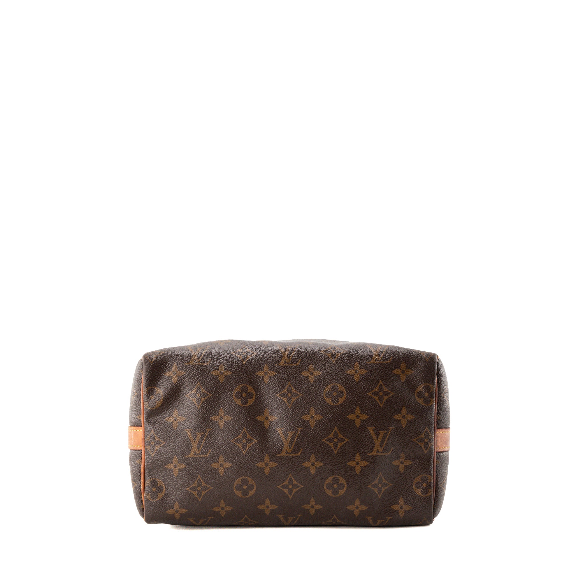 LOUIS VUITTON - Sac à épaule Speedy 25 Louis Vuitton en toile enduite monogrammée