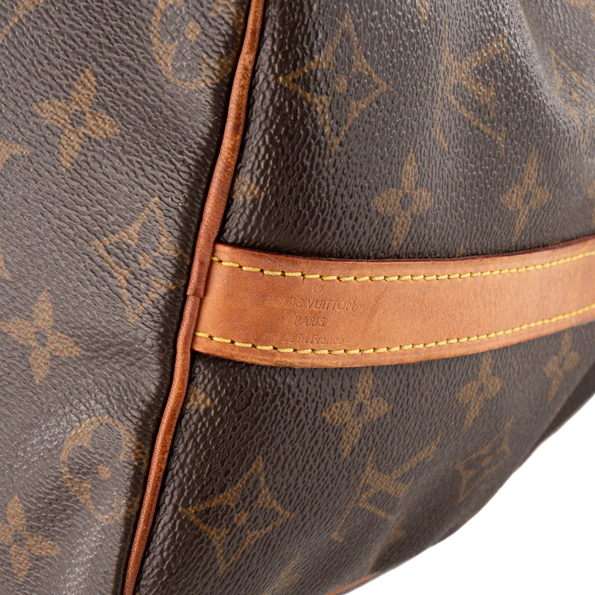 LOUIS VUITTON - Sac à épaule Speedy 25 Louis Vuitton en toile enduite monogrammée