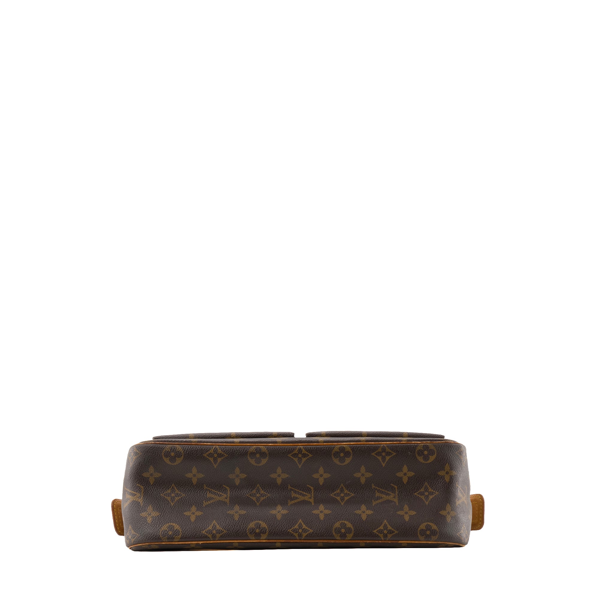 LOUIS VUITTON - Sac à épaule Viva Cité Louis Vuitton en toile enduite monogrammée vintage