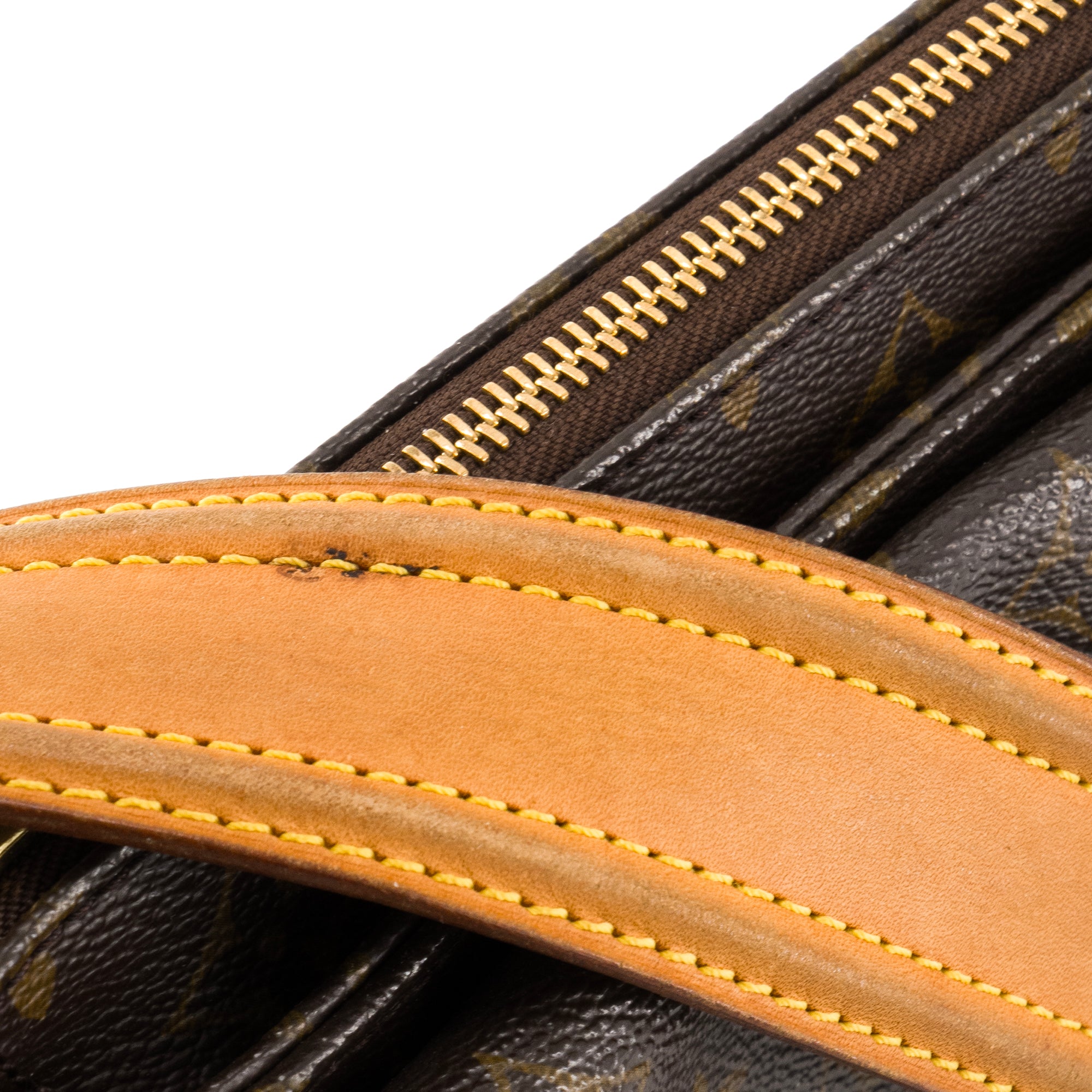 LOUIS VUITTON - Sac à épaule Viva Cité Louis Vuitton en toile enduite monogrammée