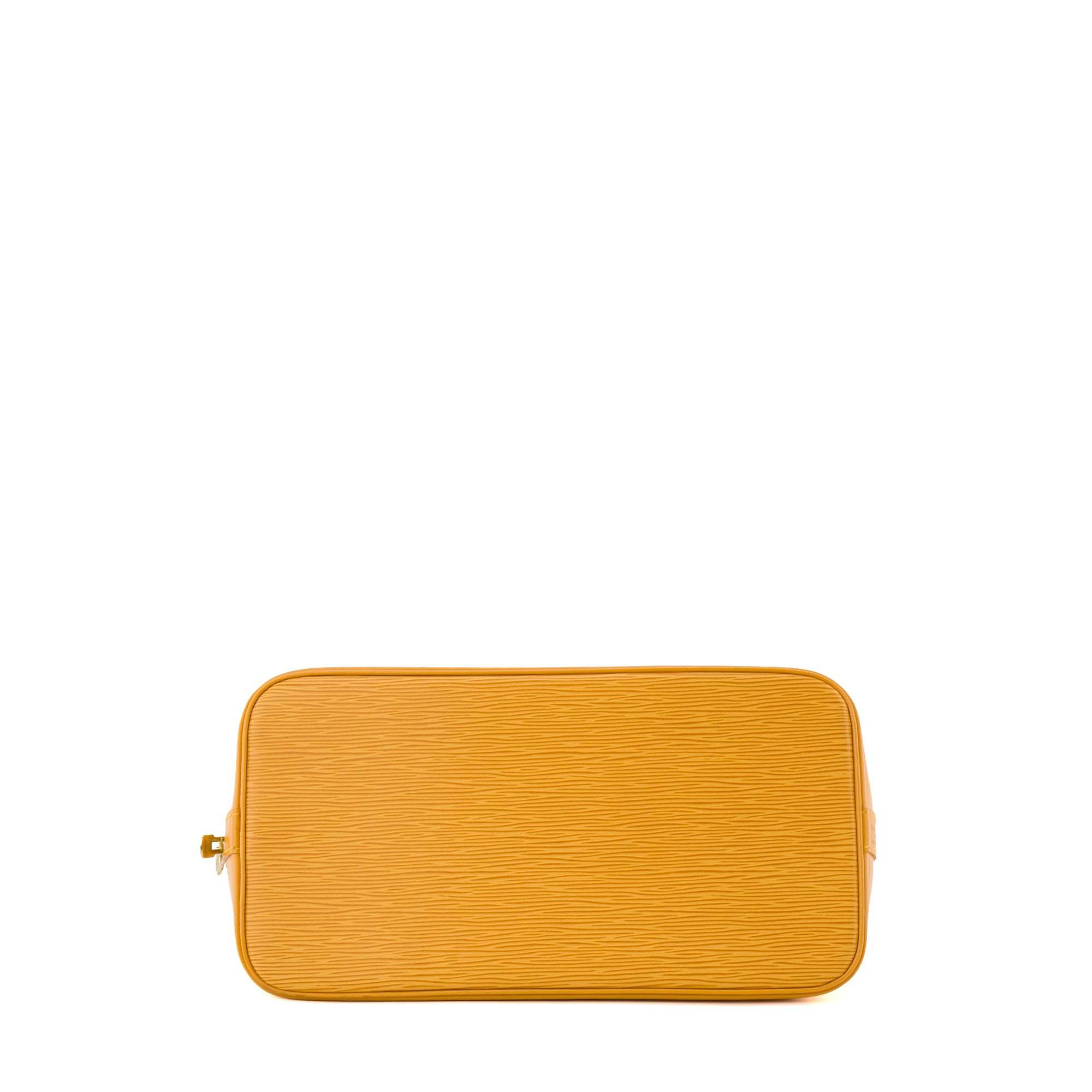 LOUIS VUITTON - Sac à main Alma PM Louis Vuitton en cuir épi jaune vintage