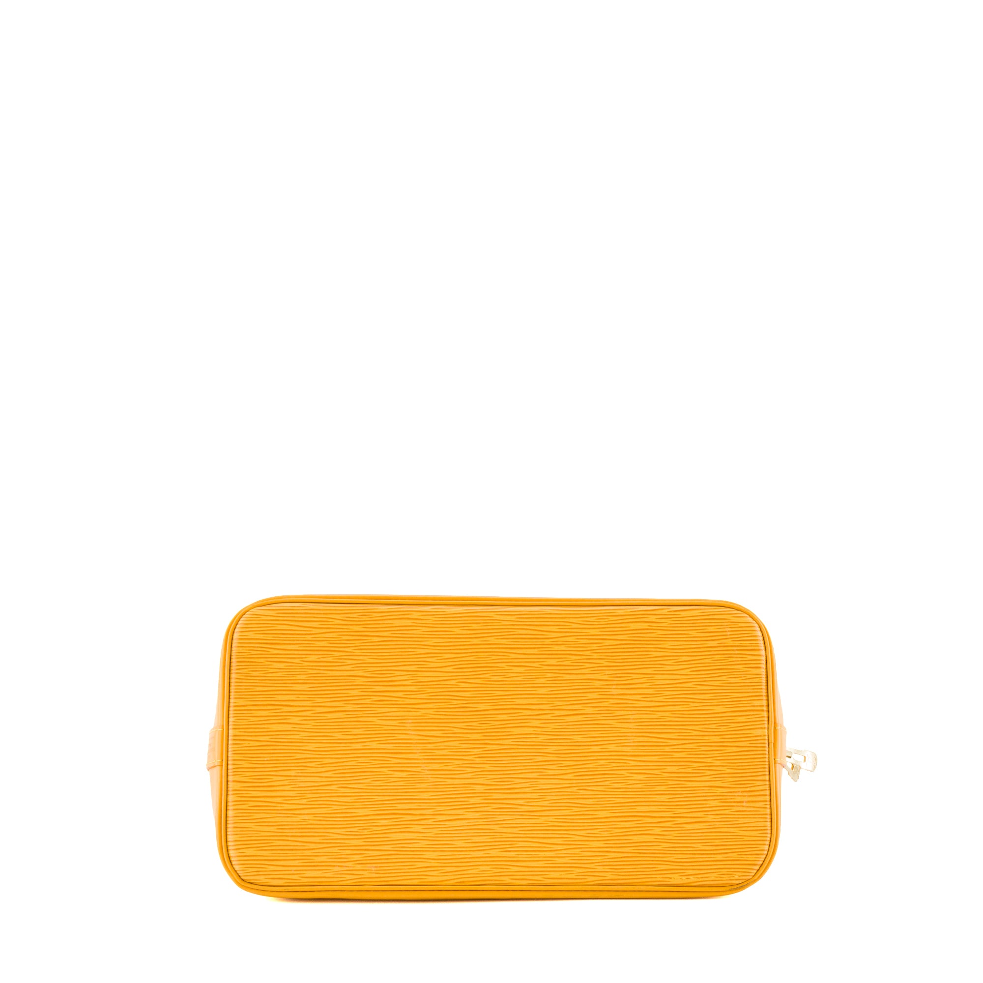 LOUIS VUITTON - Sac à main Alma PM Louis Vuitton en cuir épi jaune vintage