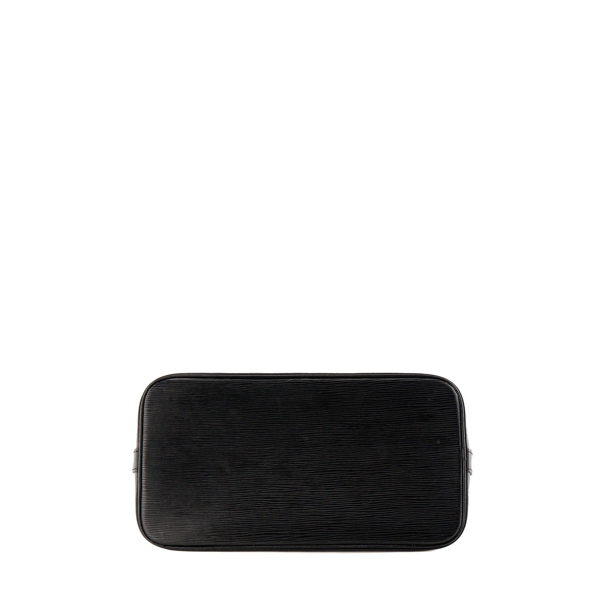LOUIS VUITTON - Sac à main Alma PM Louis Vuitton en cuir épi noir vintage