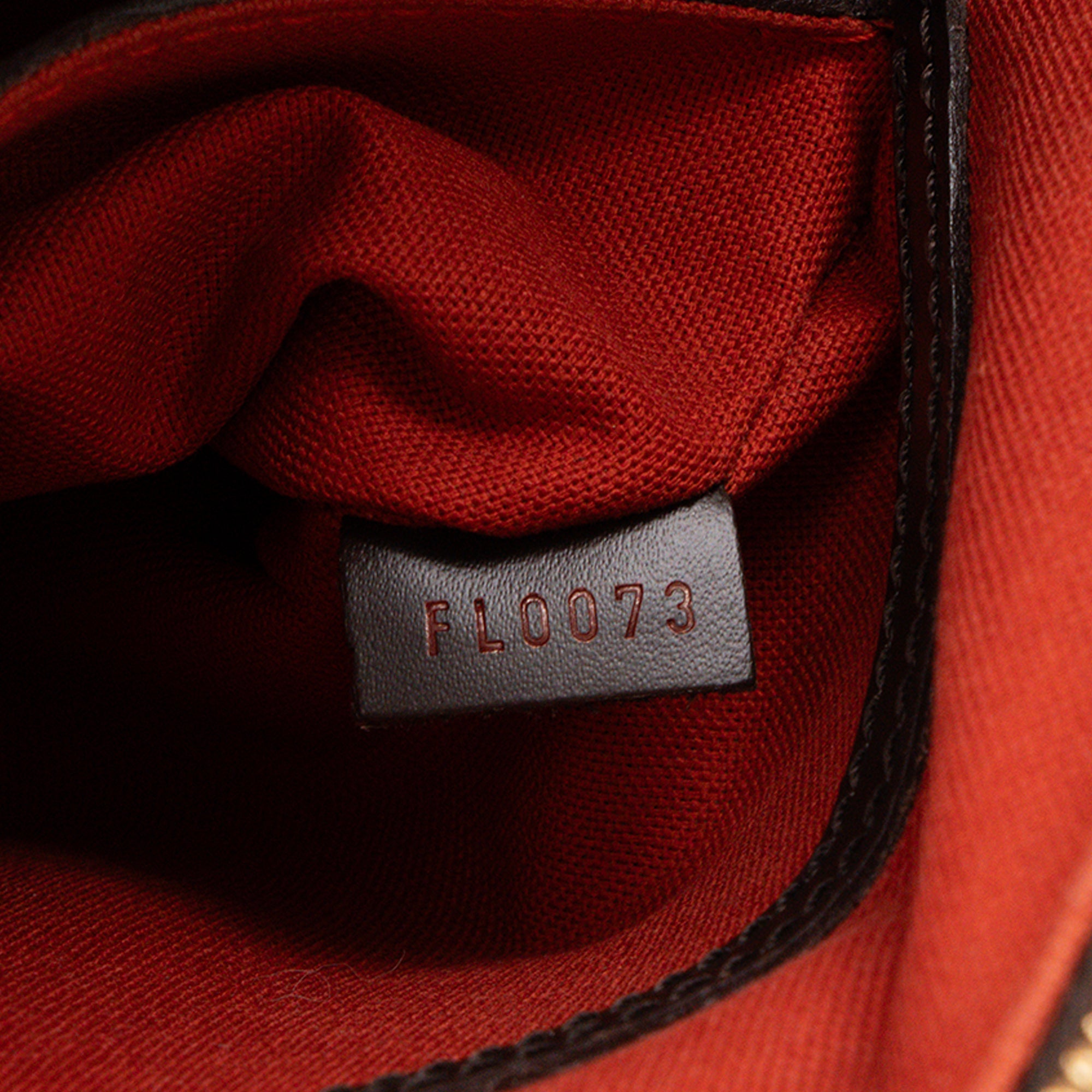 LOUIS VUITTON - Sac à main Alma PM Louis Vuitton en toile damier ébène vintage