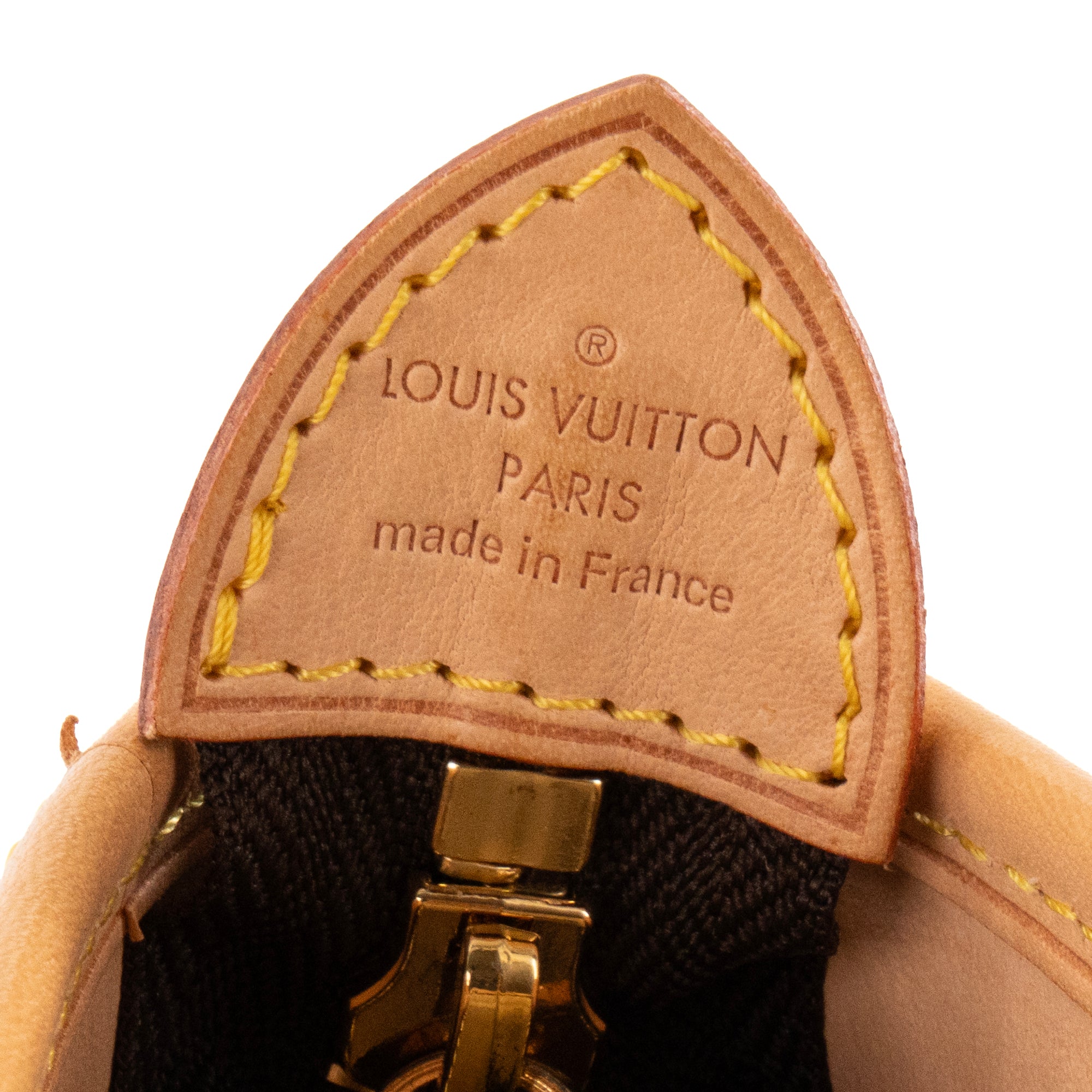 LOUIS VUITTON - Sac à main Boétie PM Louis Vuitton en toile enduite monogrammée marron vintage