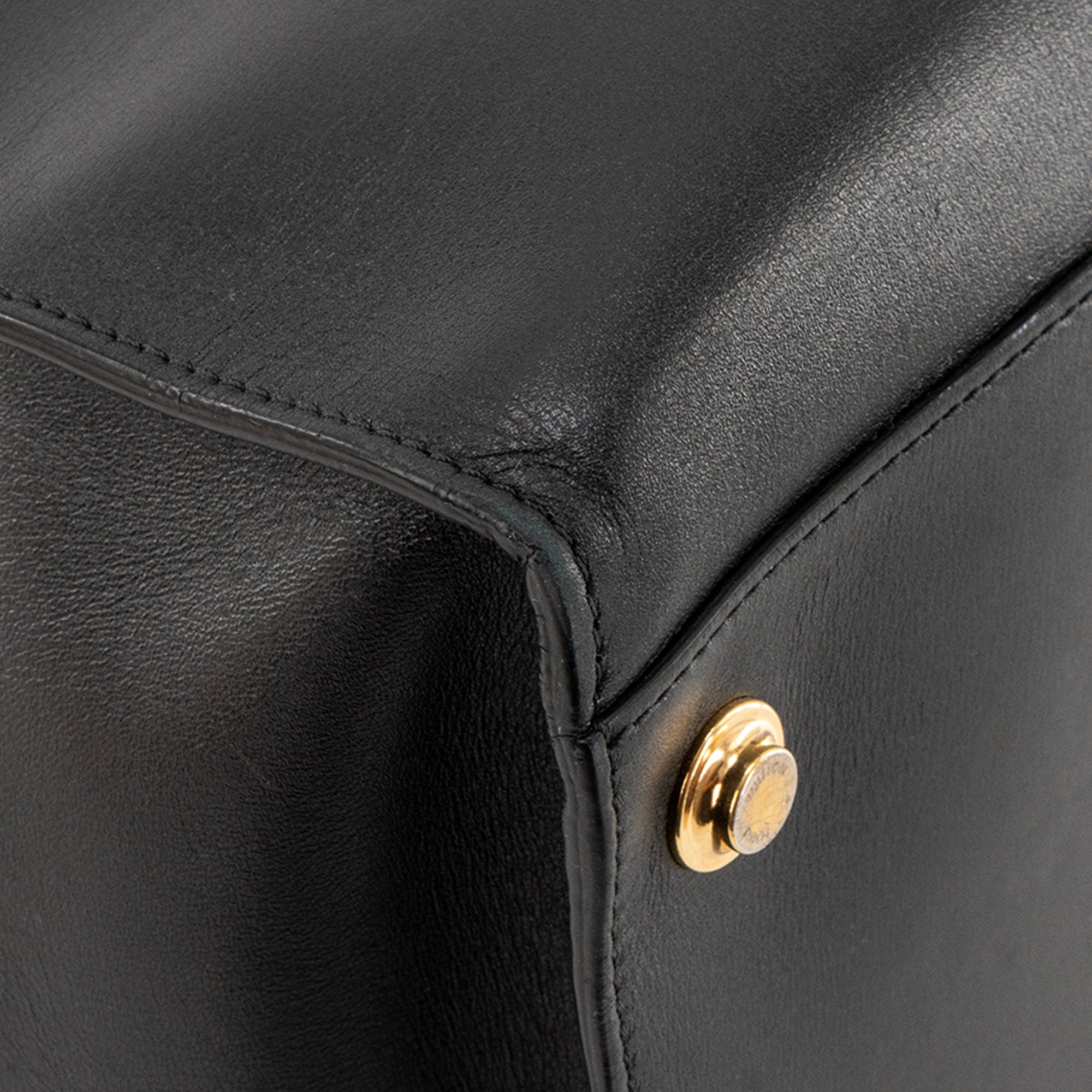 LOUIS VUITTON - Sac à main City Steamer MM Louis Vuitton en cuir lisse noir