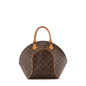 LOUIS VUITTON - Sac à main Ellipse GM Louis Vuitton en toile enduite monogrammée vintage
