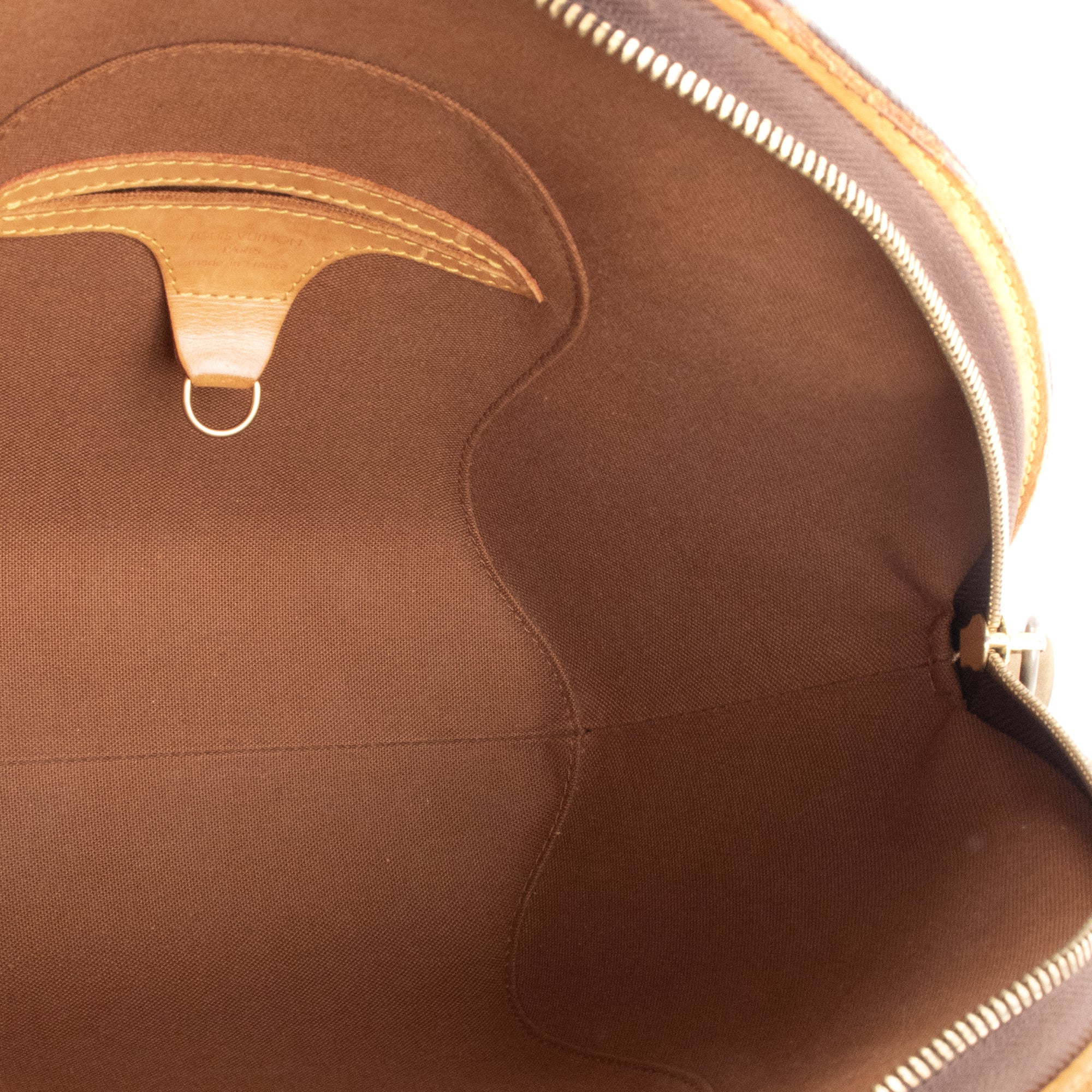 LOUIS VUITTON - Sac à main Ellipse Louis Vuitton en toile enduite monogrammée vintage