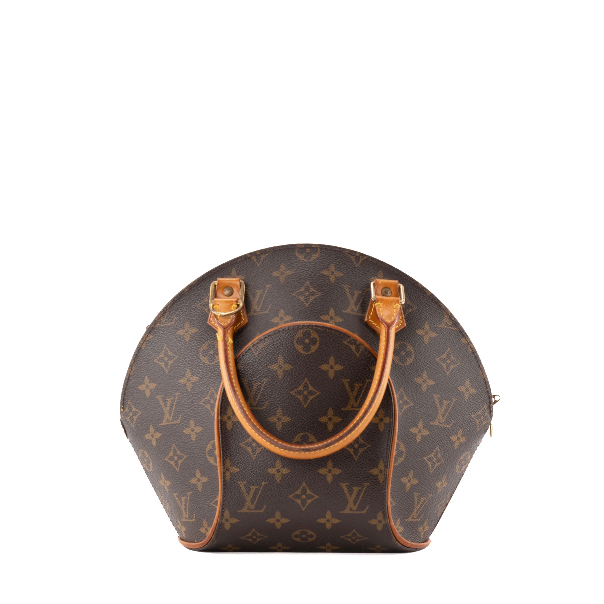 LOUIS VUITTON - Sac à main Ellipse Louis Vuitton en toile enduite monogrammée