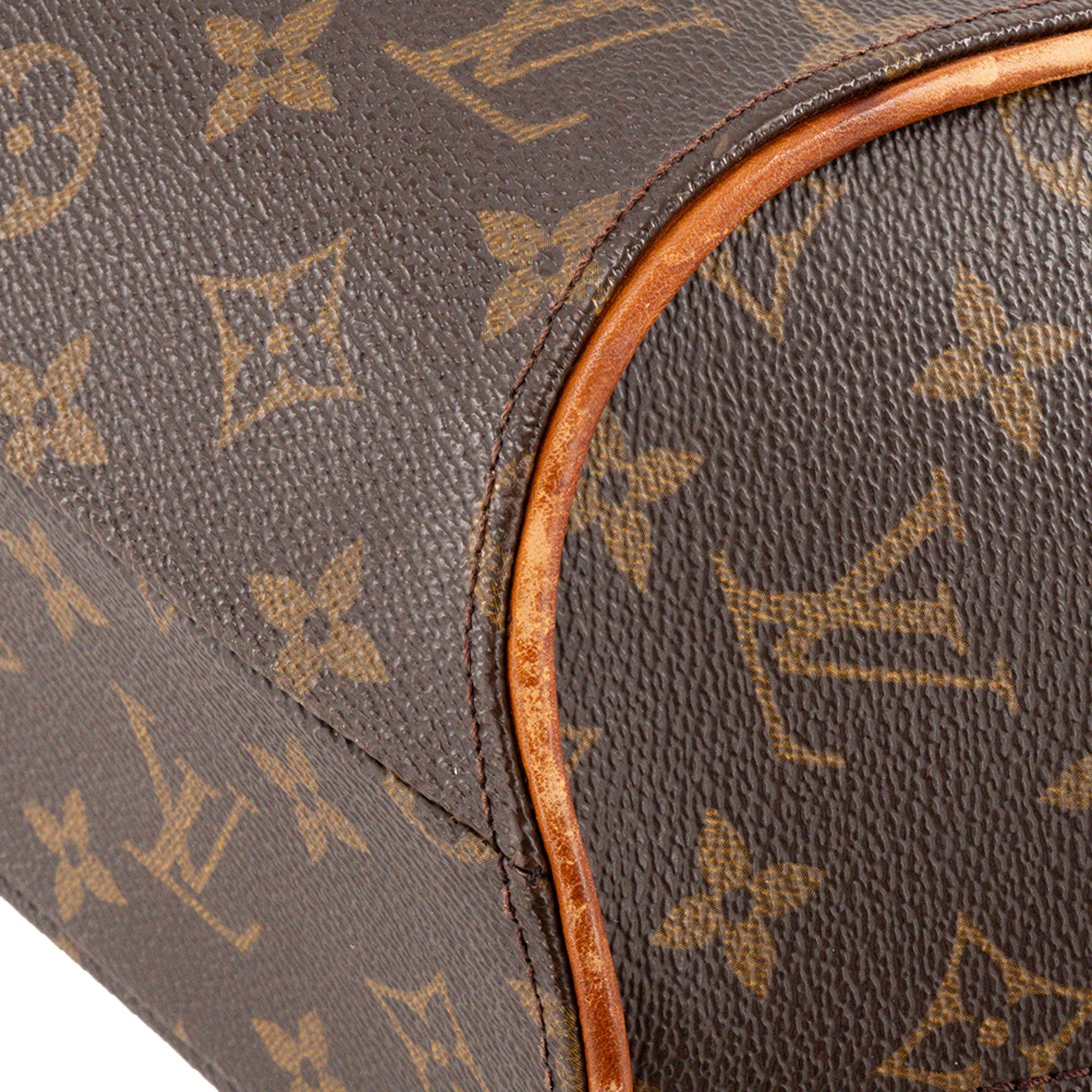 LOUIS VUITTON - Sac à main Ellipse PM Louis Vuitton en toile enduite monogrammée vintage