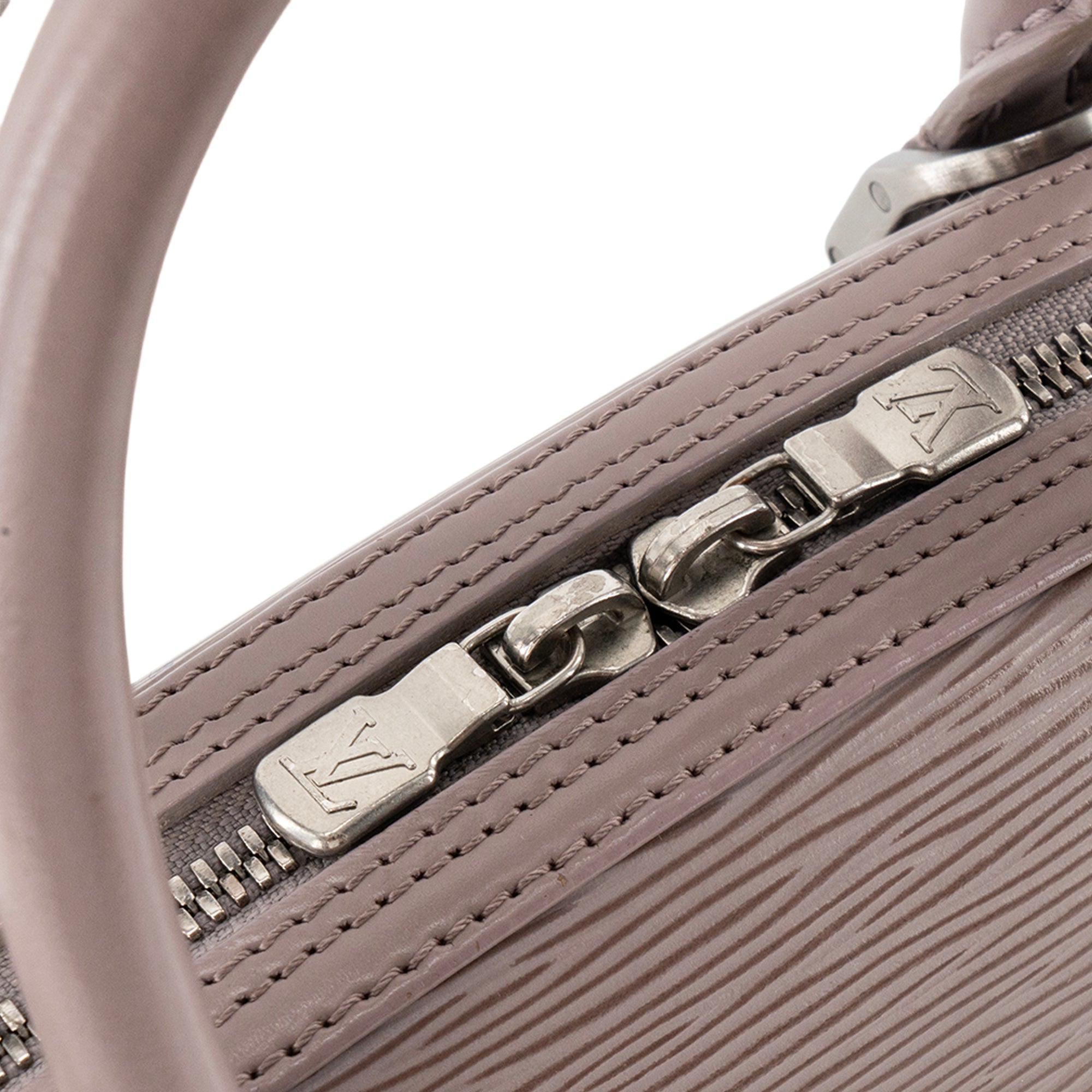 LOUIS VUITTON - Sac à main Jasmine Louis Vuitton en cuir épi violet