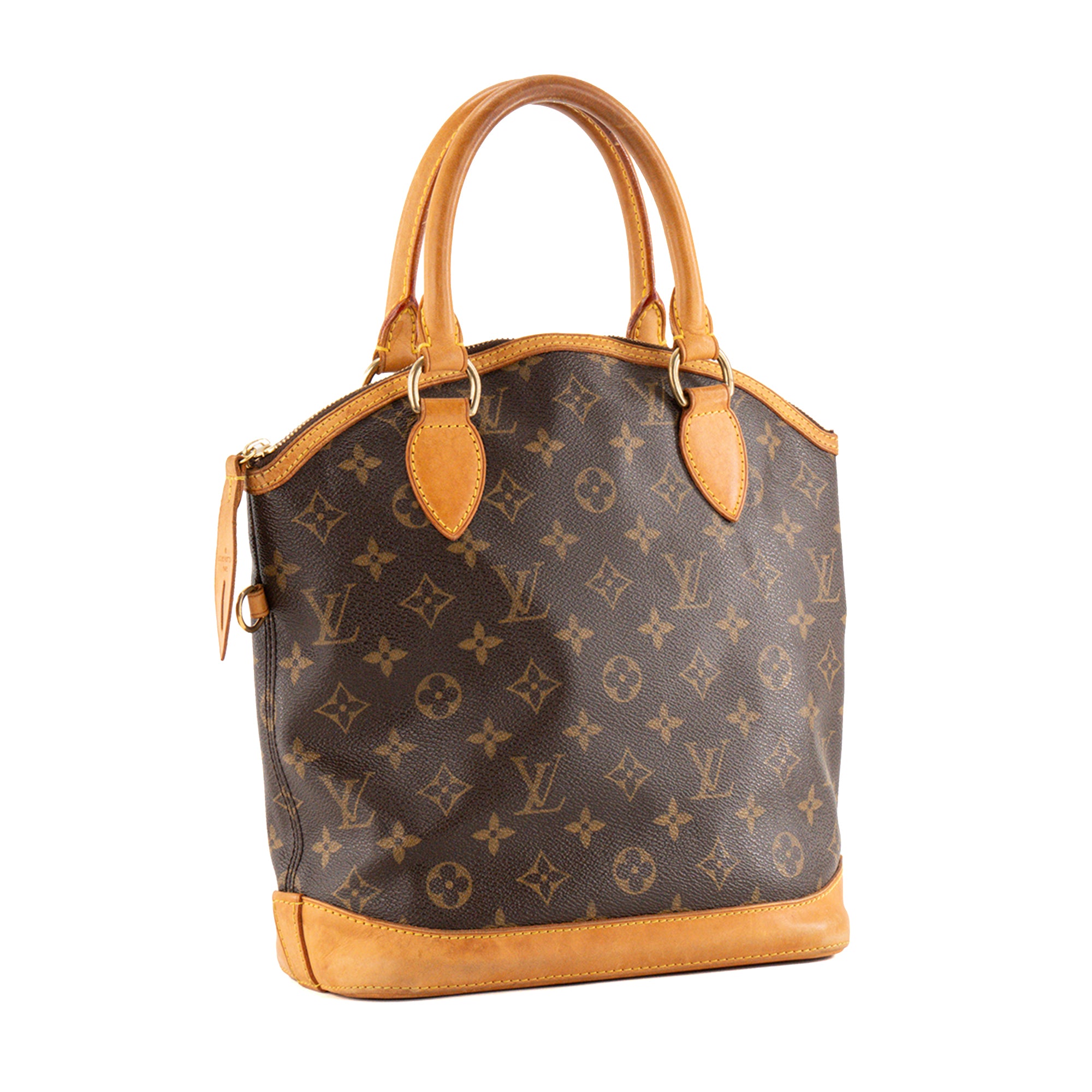 LOUIS VUITTON - Sac à main Lock It Louis Vuitton en toile monogrammée vintage