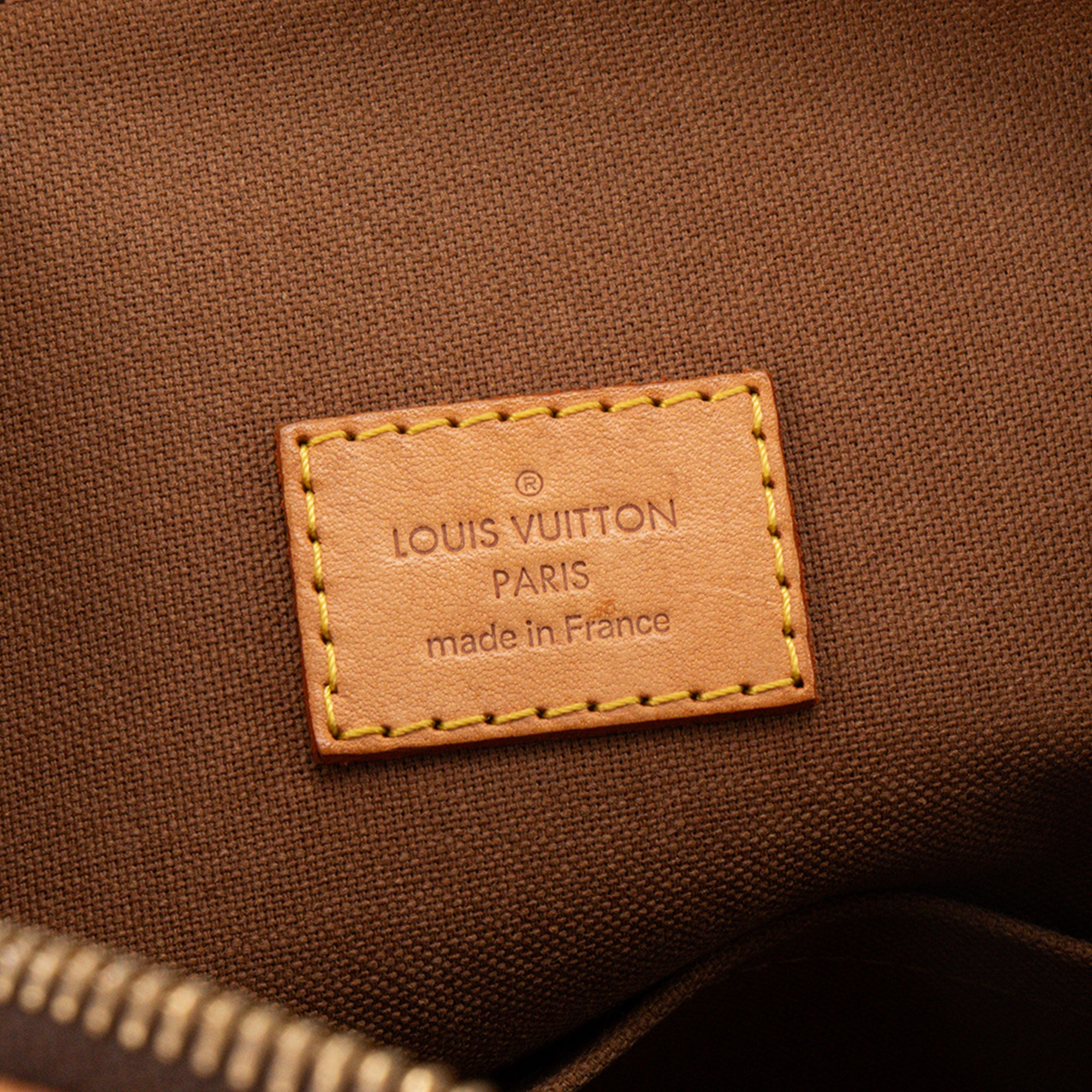 LOUIS VUITTON - Sac à main Lock It Louis Vuitton en toile monogrammée vintage