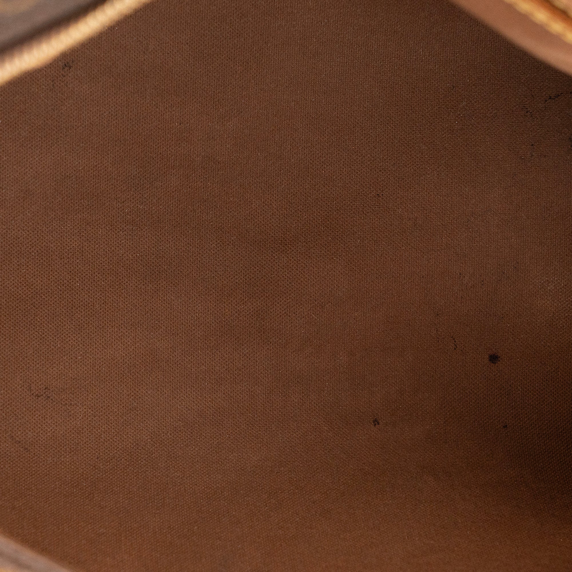 LOUIS VUITTON - Sac à main Montorgueil Louis Vuitton en toile enduite monogrammée marron