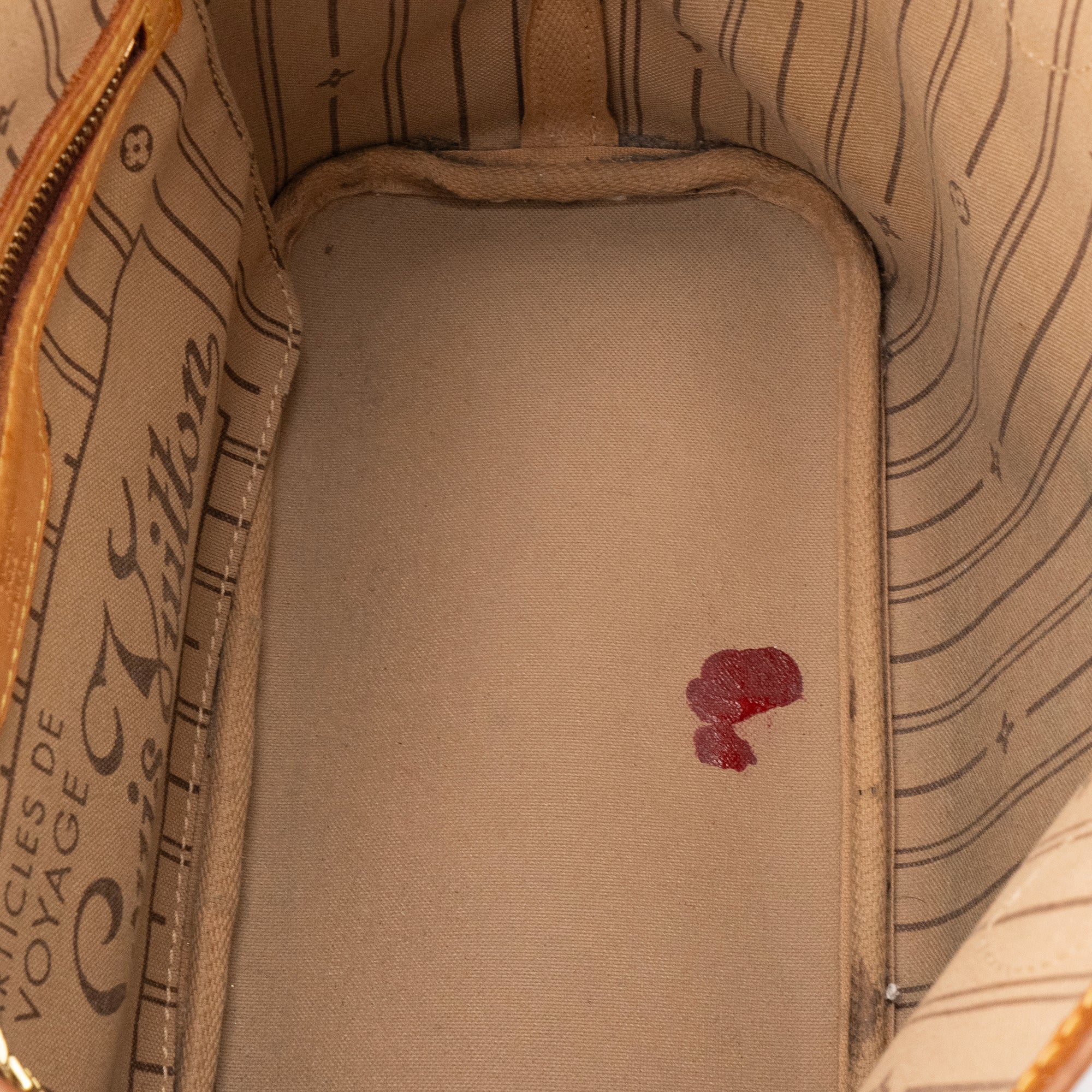 LOUIS VUITTON - Sac à main Neverfull PM Louis Vuitton en toile enduite monogrammée