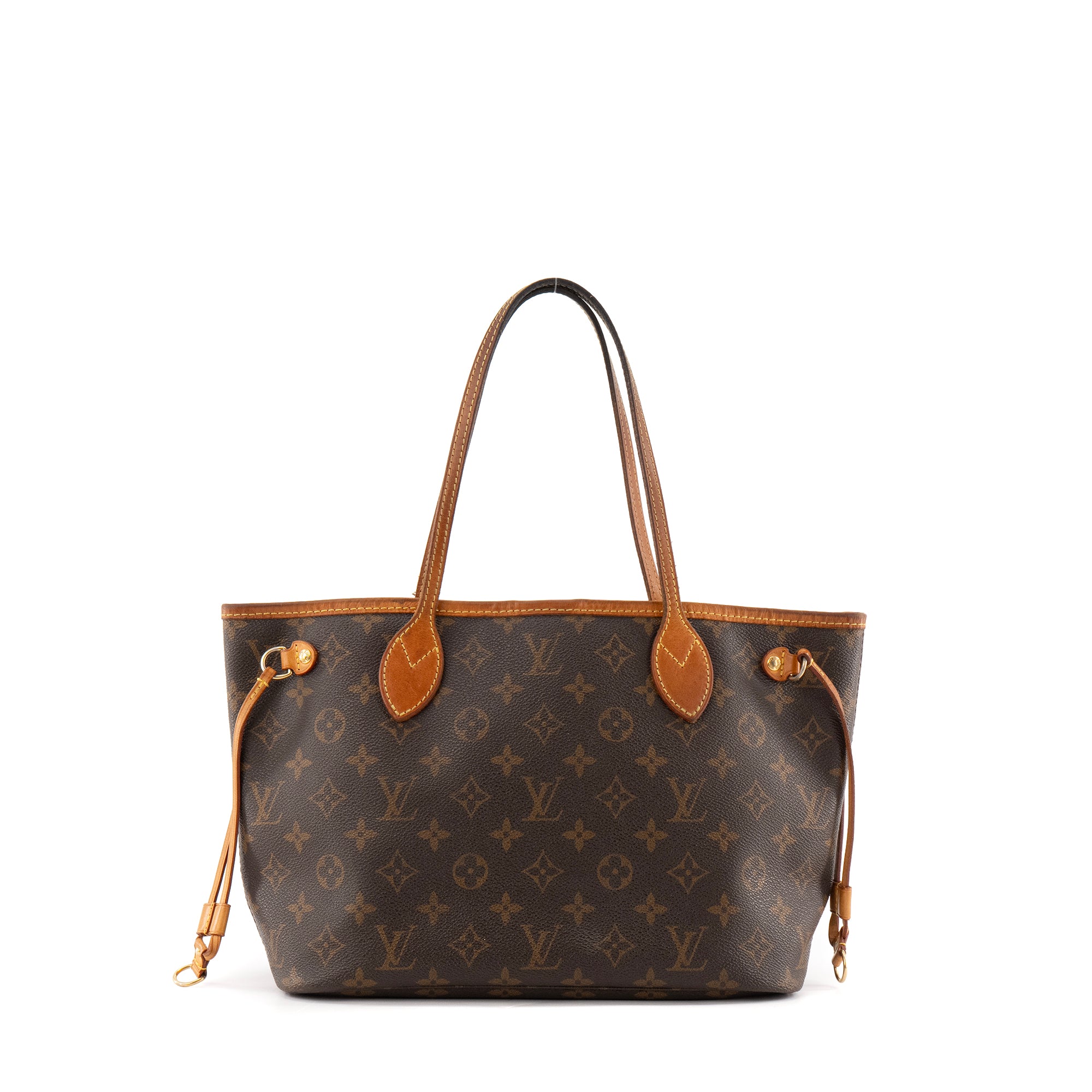 LOUIS VUITTON - Sac à main Neverfull PM Louis Vuitton en toile enduite monogrammée