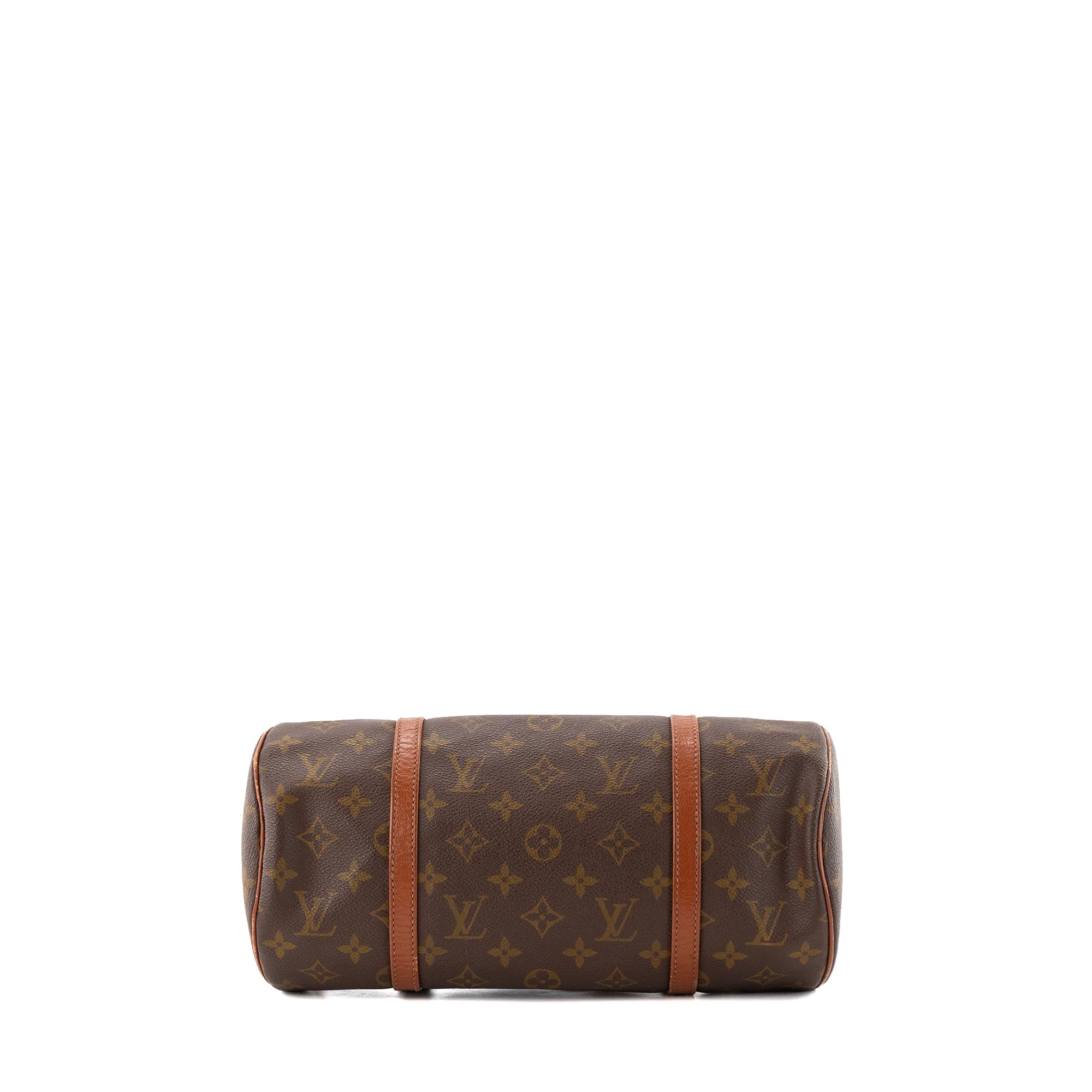 LOUIS VUITTON - Sac à main Papillon GM Louis Vuitton en toile enduite monogrammée vintage