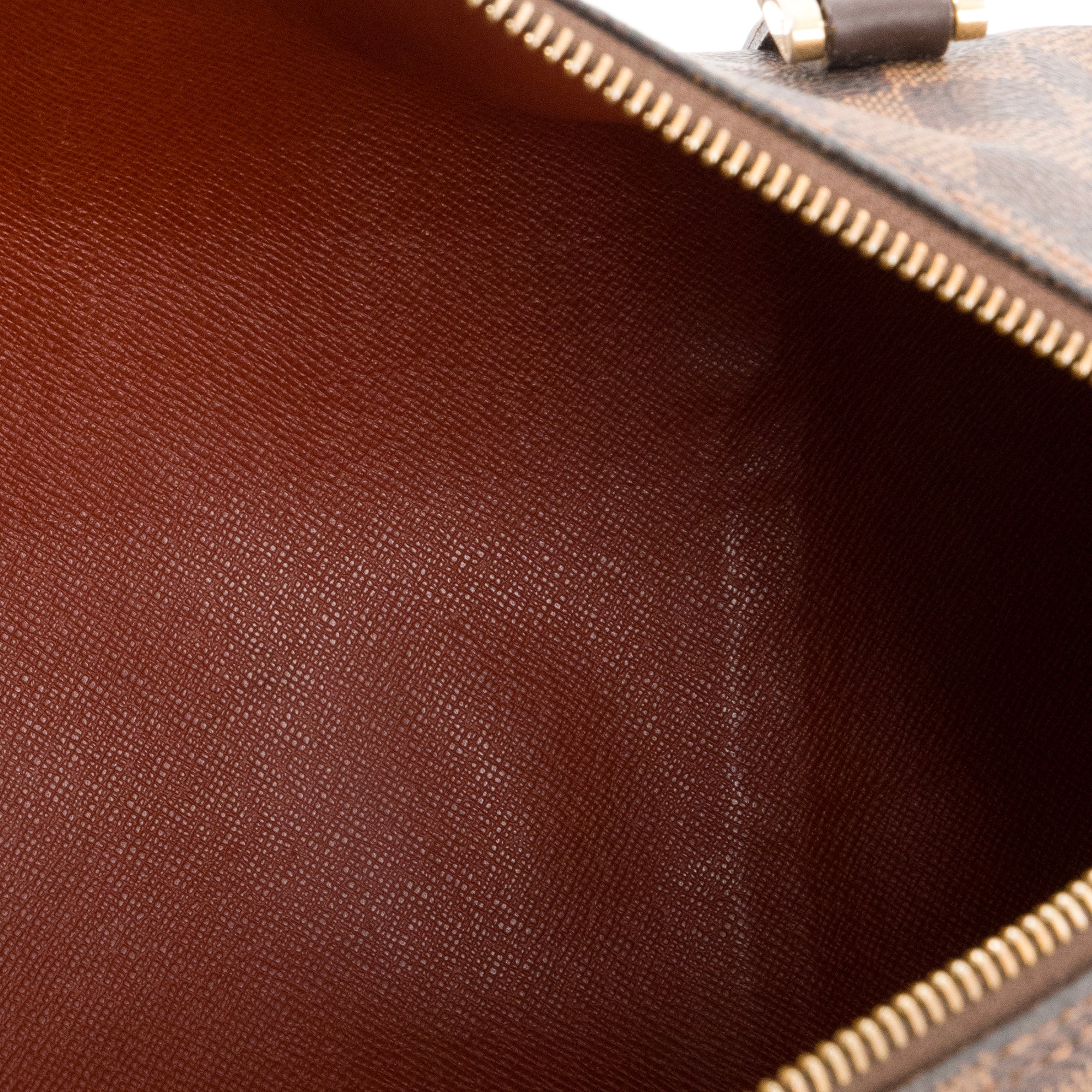 LOUIS VUITTON - Sac à main Papillon Louis Vuitton en toile damier ébène vintage