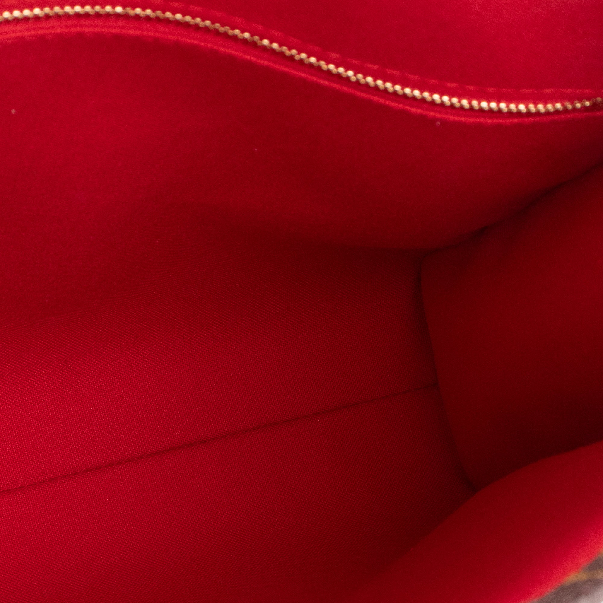 LOUIS VUITTON - Sac à main Plat MM Louis Vuitton  toile enduite monogrammée