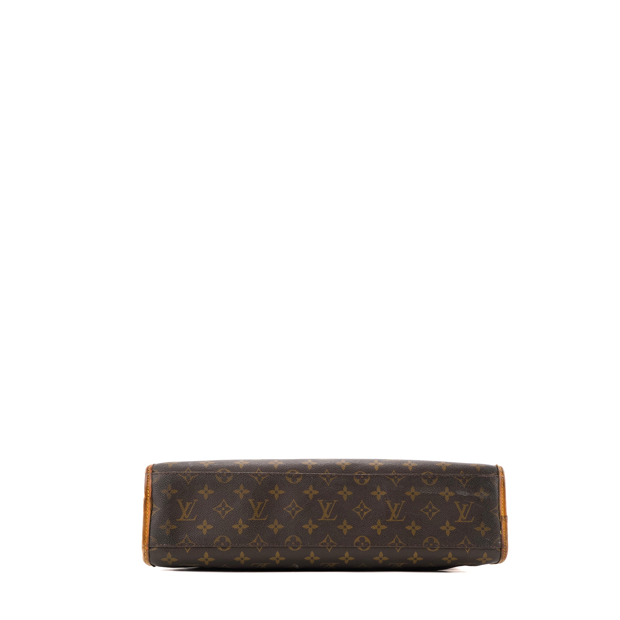 LOUIS VUITTON - Sac à main Rivoli Louis Vuitton en toile enduite monogrammée vintage