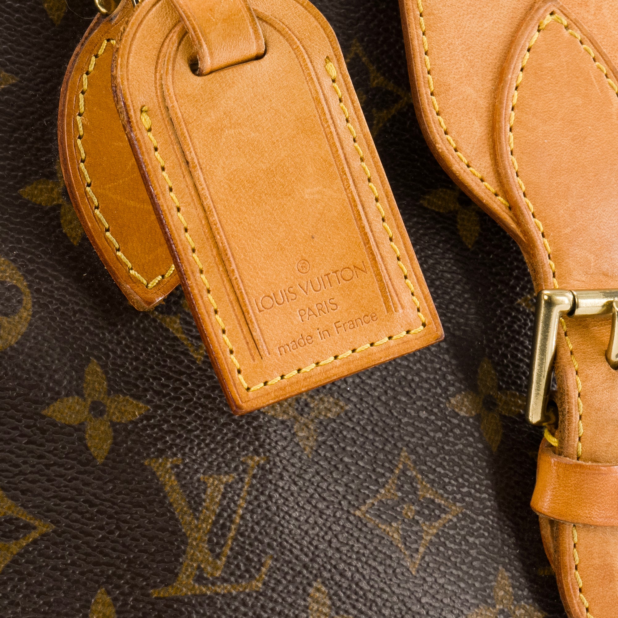 LOUIS VUITTON - Sac à main Rivoli Louis Vuitton en toile enduite monogrammée vintage