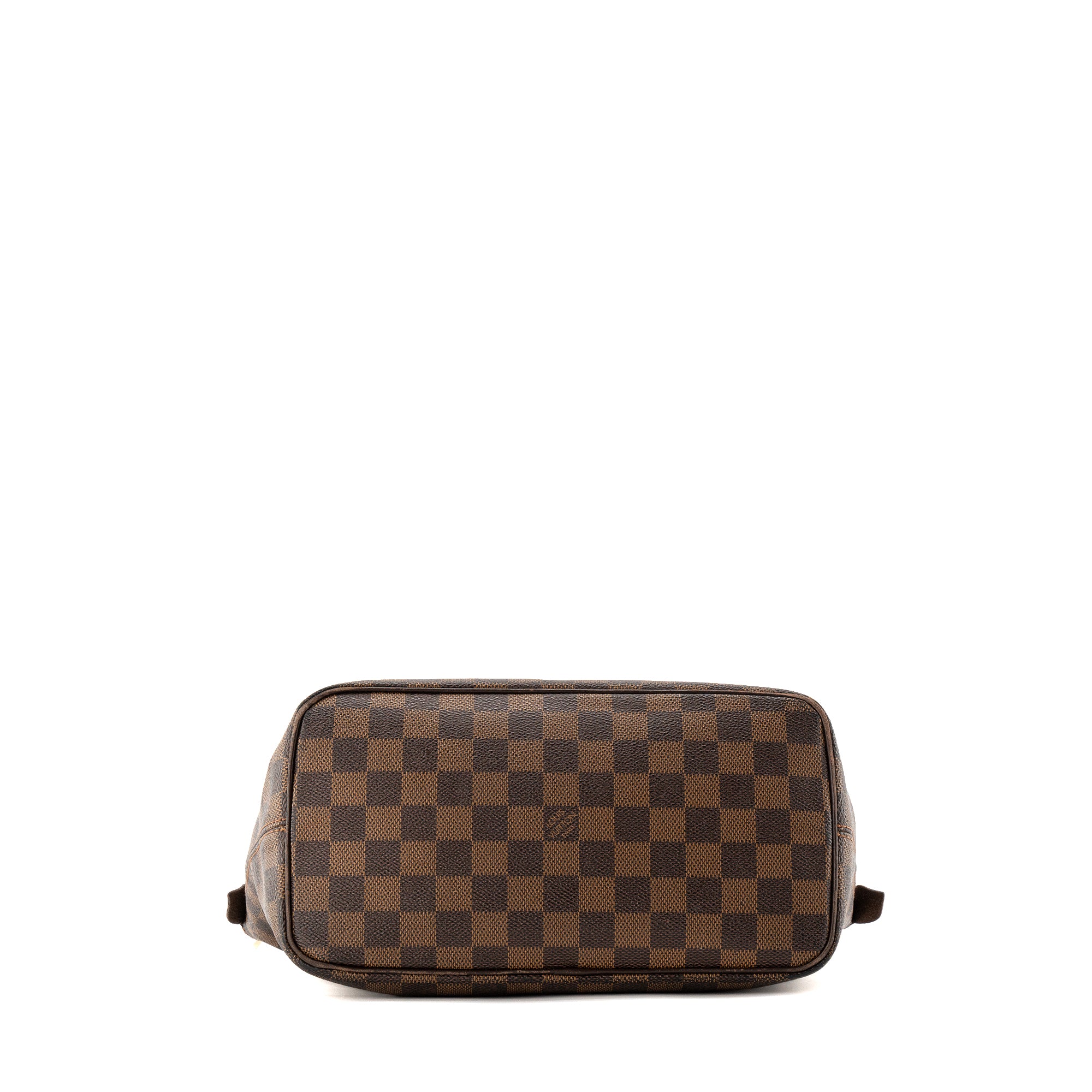LOUIS VUITTON - Sac à main Saleya Louis Vuitton en toile enduite damier ébène