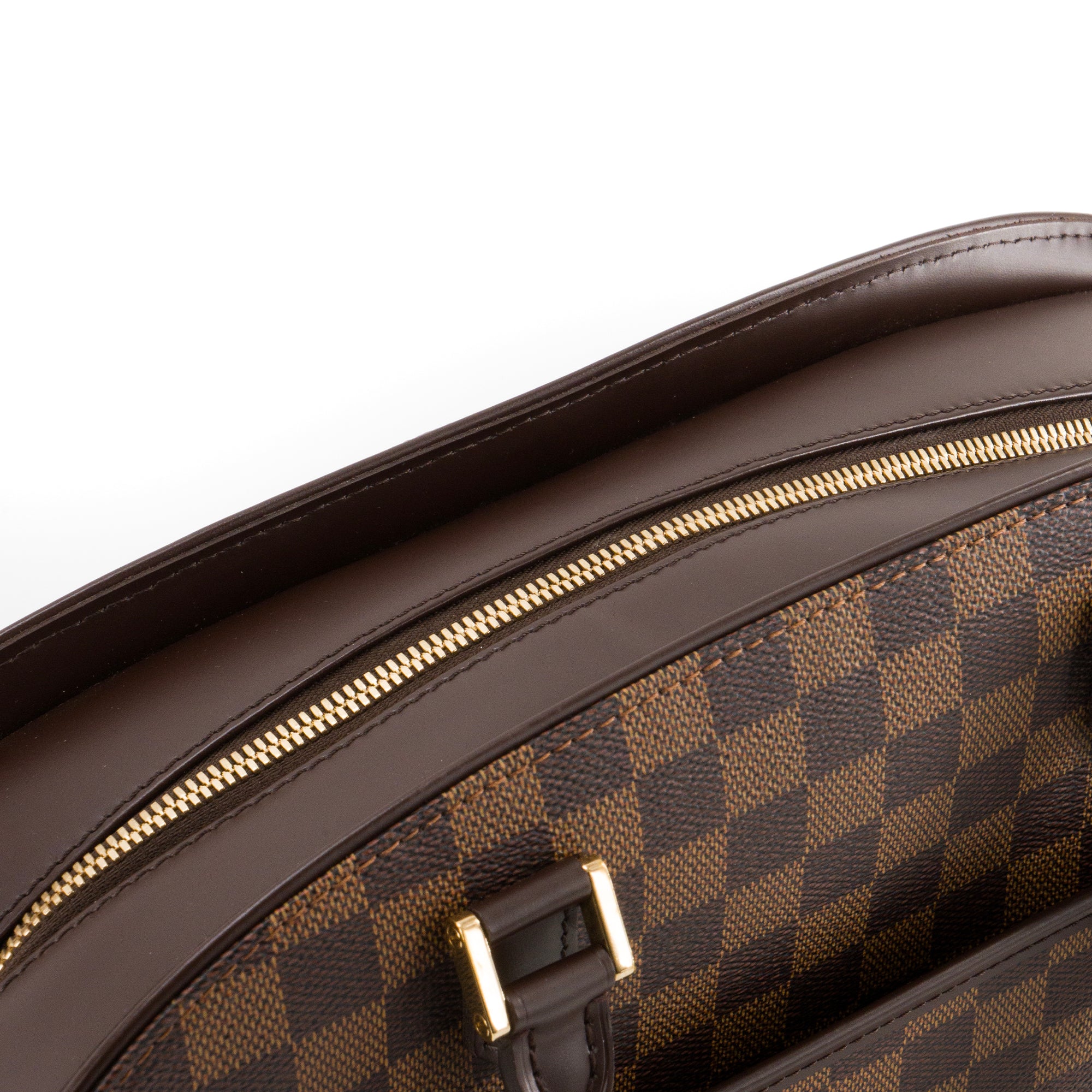 LOUIS VUITTON - Sac à main Sarria Louis Vuitton en toile damier ébène