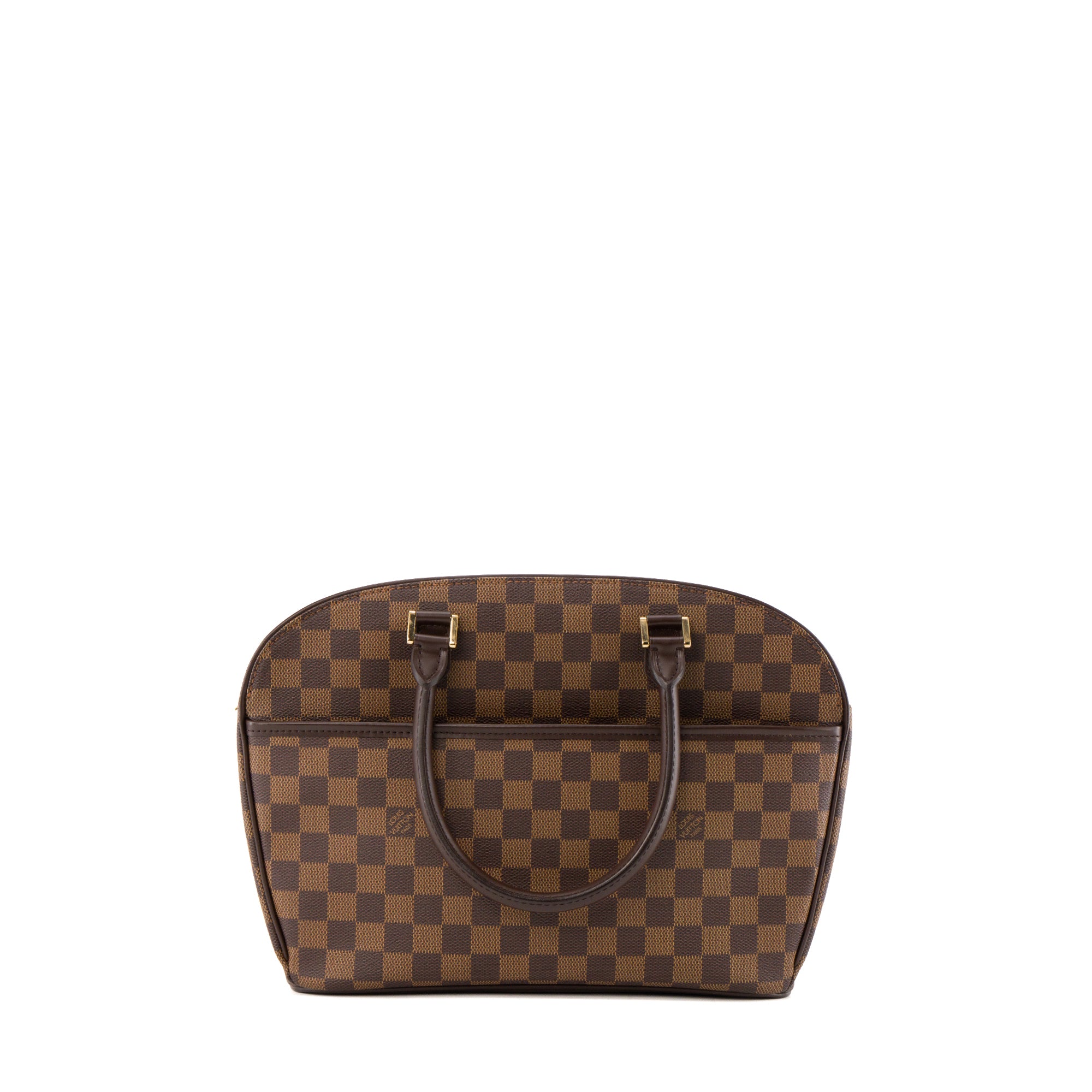 LOUIS VUITTON - Sac à main Sarria Louis Vuitton en toile damier ébène