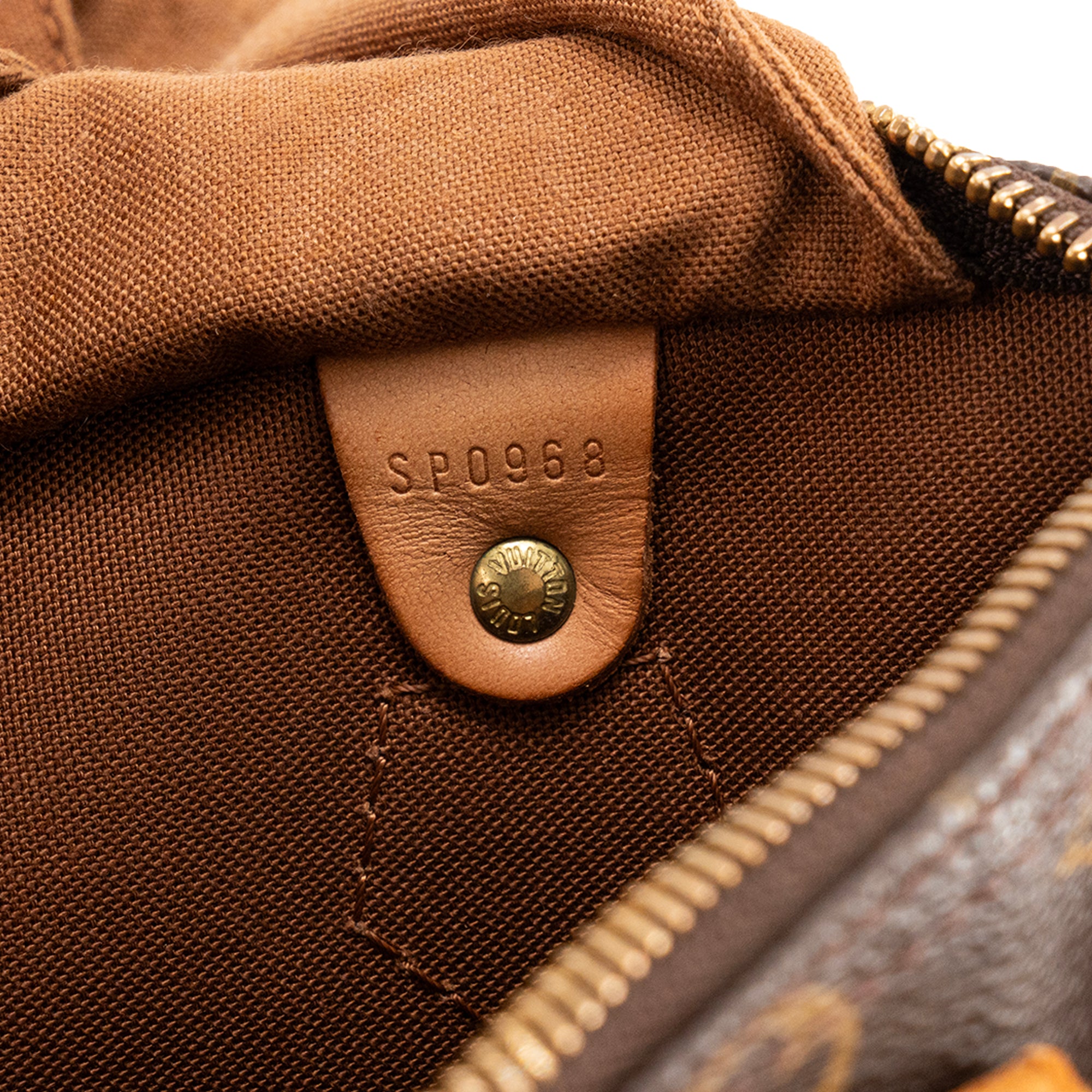 LOUIS VUITTON - Sac à main Speedy 25 Louis Vuitton en toile enduite monogrammée