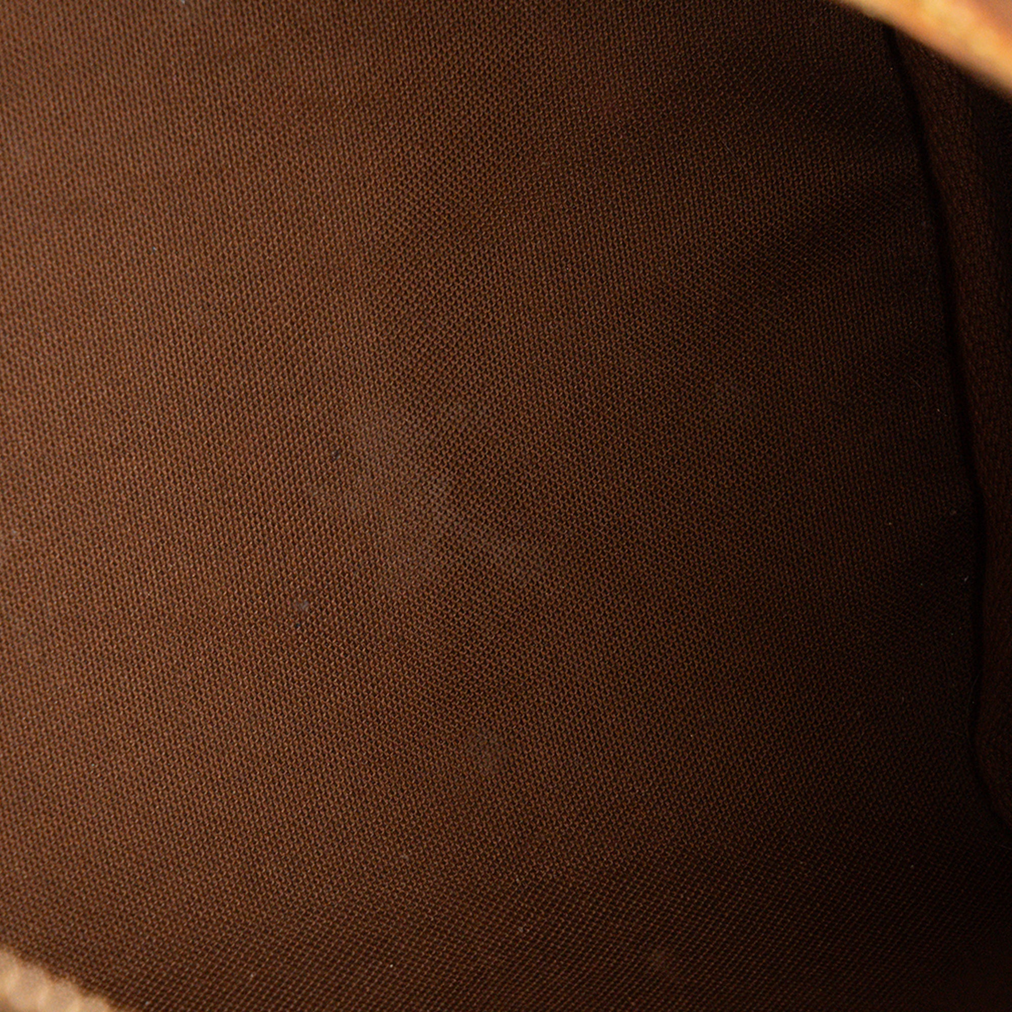LOUIS VUITTON - Sac à main Speedy 25 Louis Vuitton en toile enduite monogrammée vintage