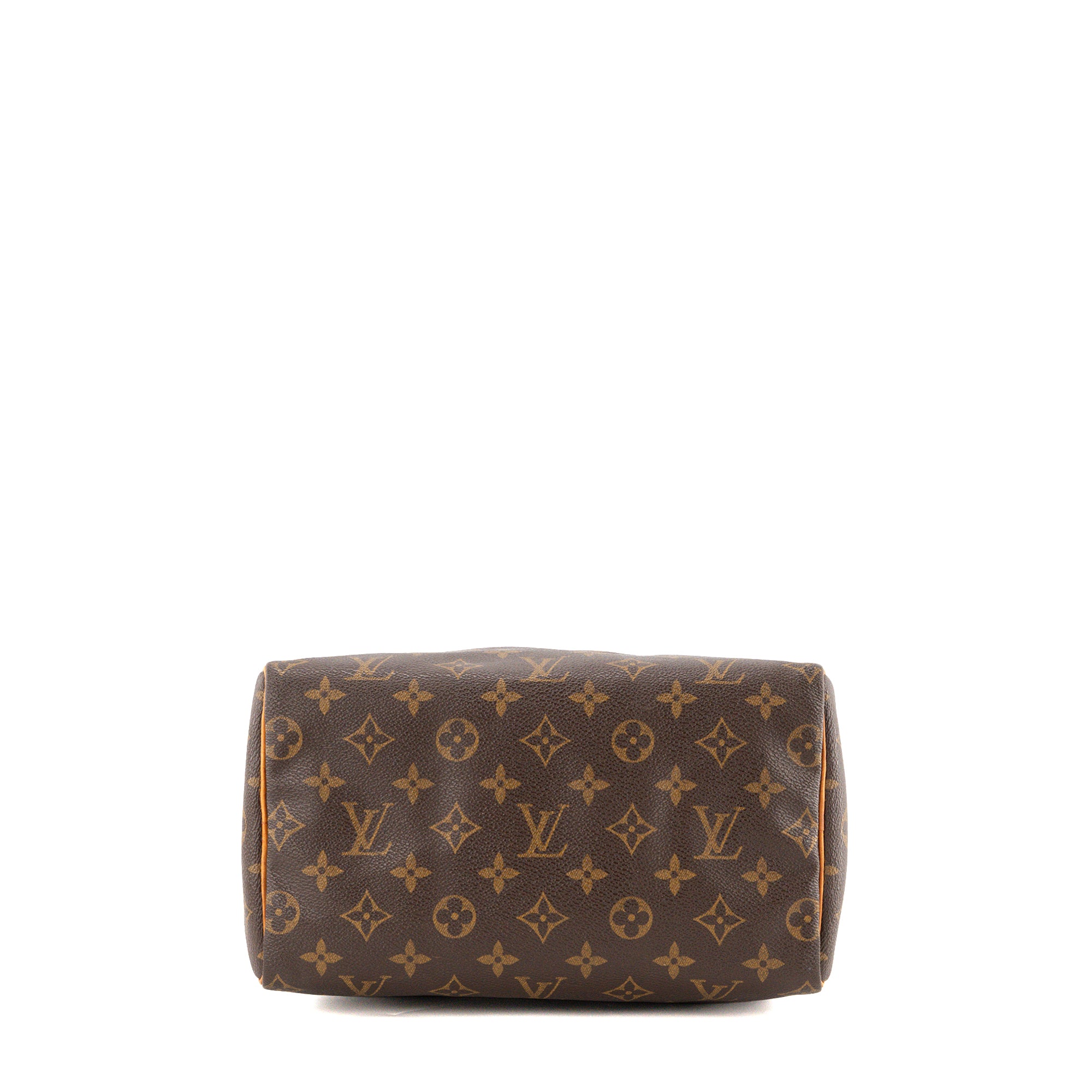 LOUIS VUITTON - Sac à main Speedy 25 Louis Vuitton en toile enduite monogrammée vintage