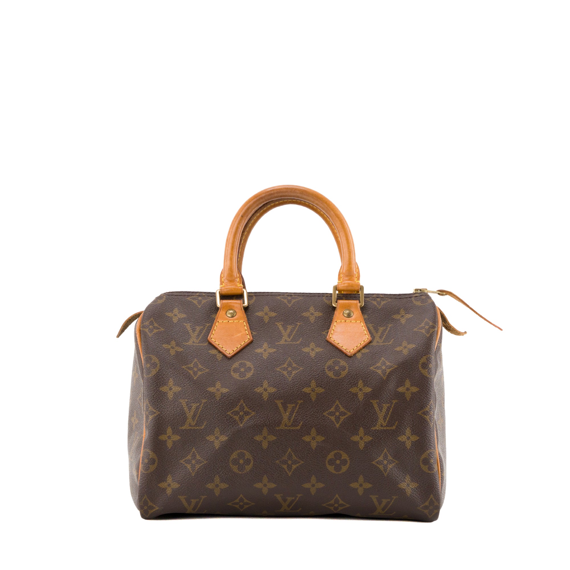 LOUIS VUITTON - Sac à main Speedy 25 Louis Vuitton en toile enduite monogrammée