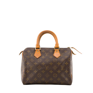 LOUIS VUITTON - Louis Vuitton Speedy 25 handbag in monogrammed coated canvas
