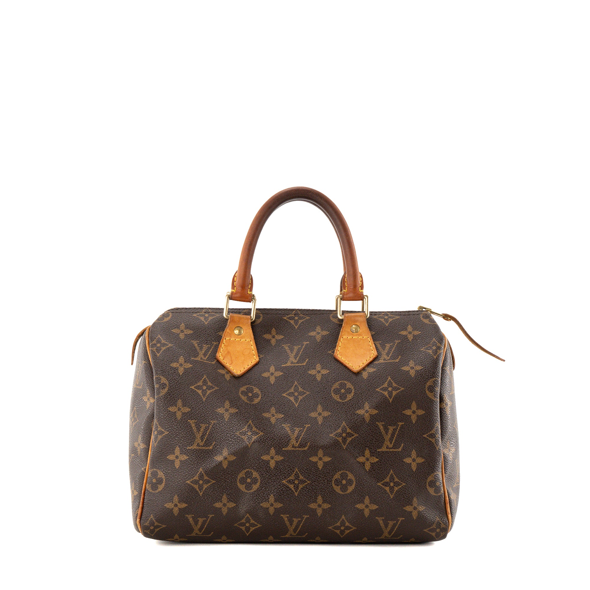 LOUIS VUITTON - Sac à main Speedy 25 Louis Vuitton en toile enduite monogrammée