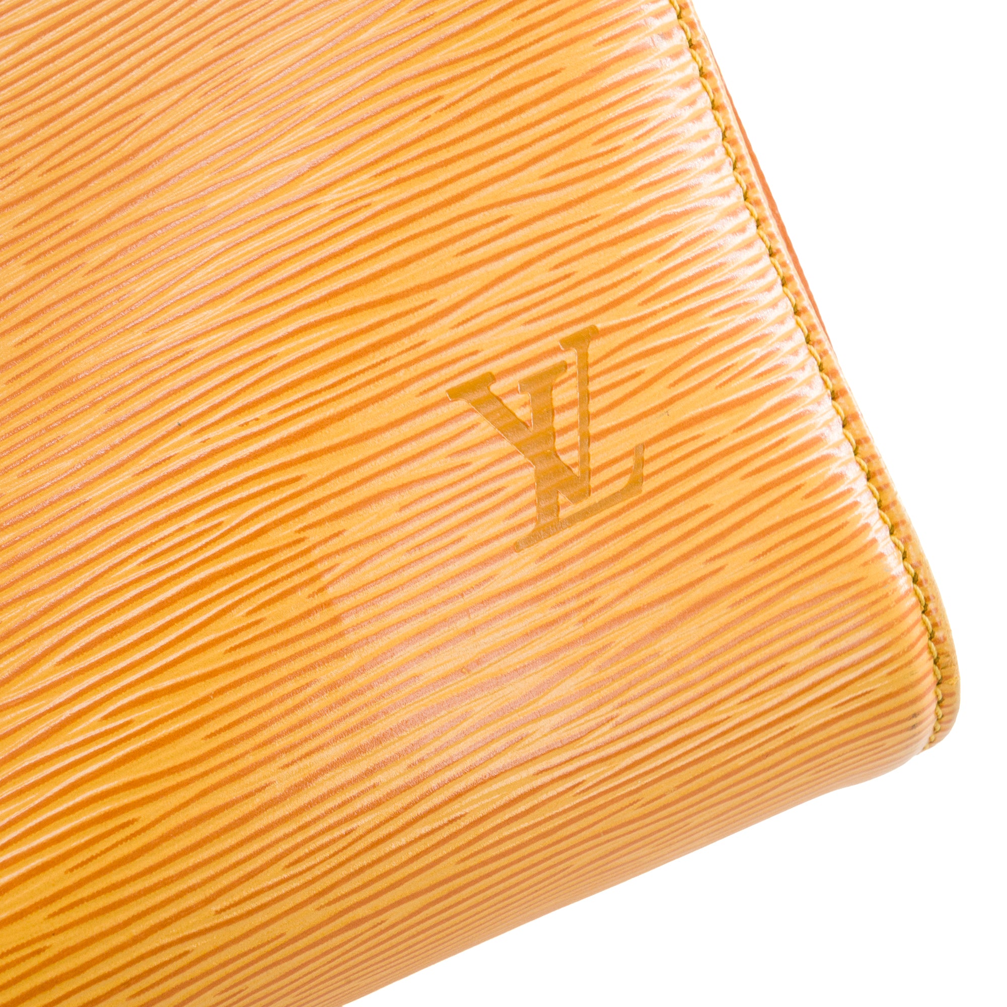LOUIS VUITTON - Sac à main Speedy 25 Louis Vuitton en cuir épi jaune