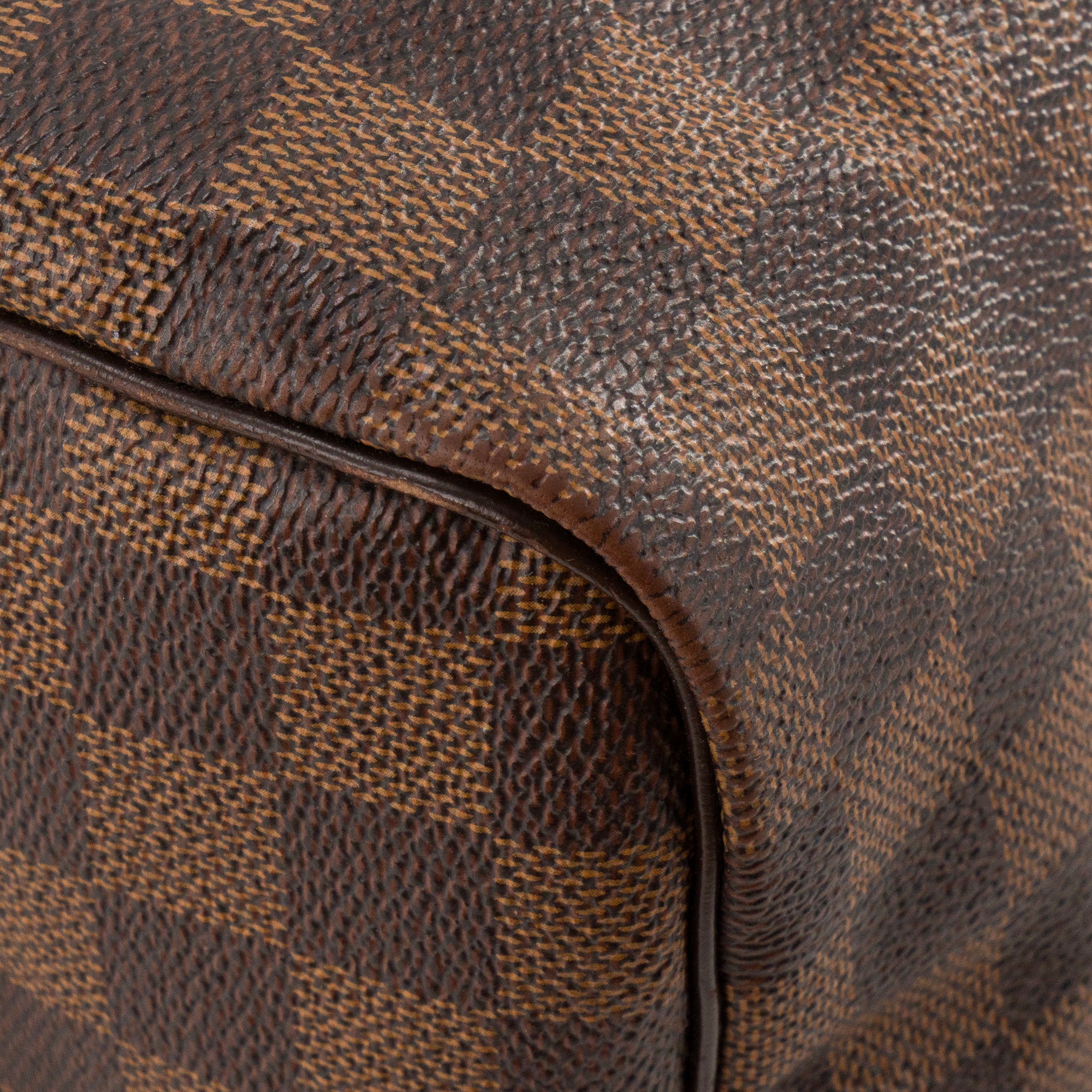 LOUIS VUITTON - Sac à main Speedy 30 Louis Vuitton en toile enduite damier ébène