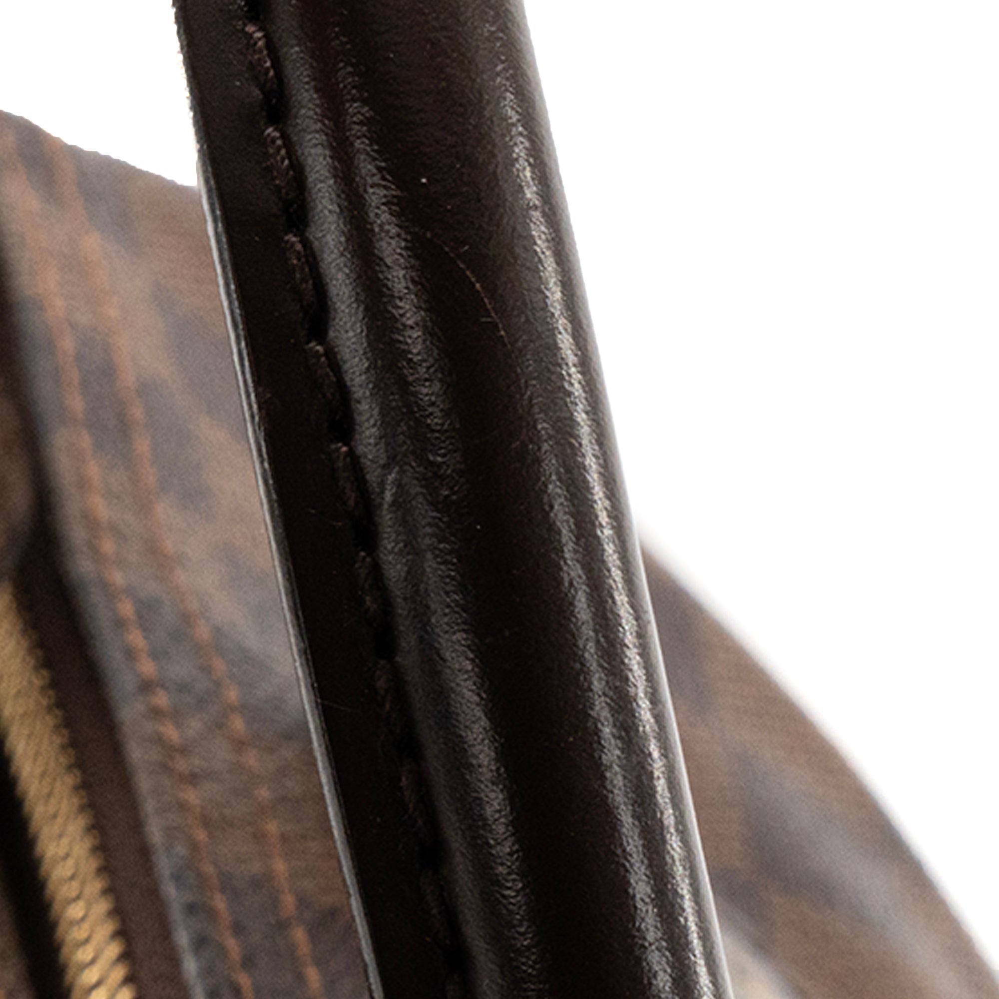 LOUIS VUITTON - Sac à main Speedy 30 Louis Vuitton en toile enduite damier ébène