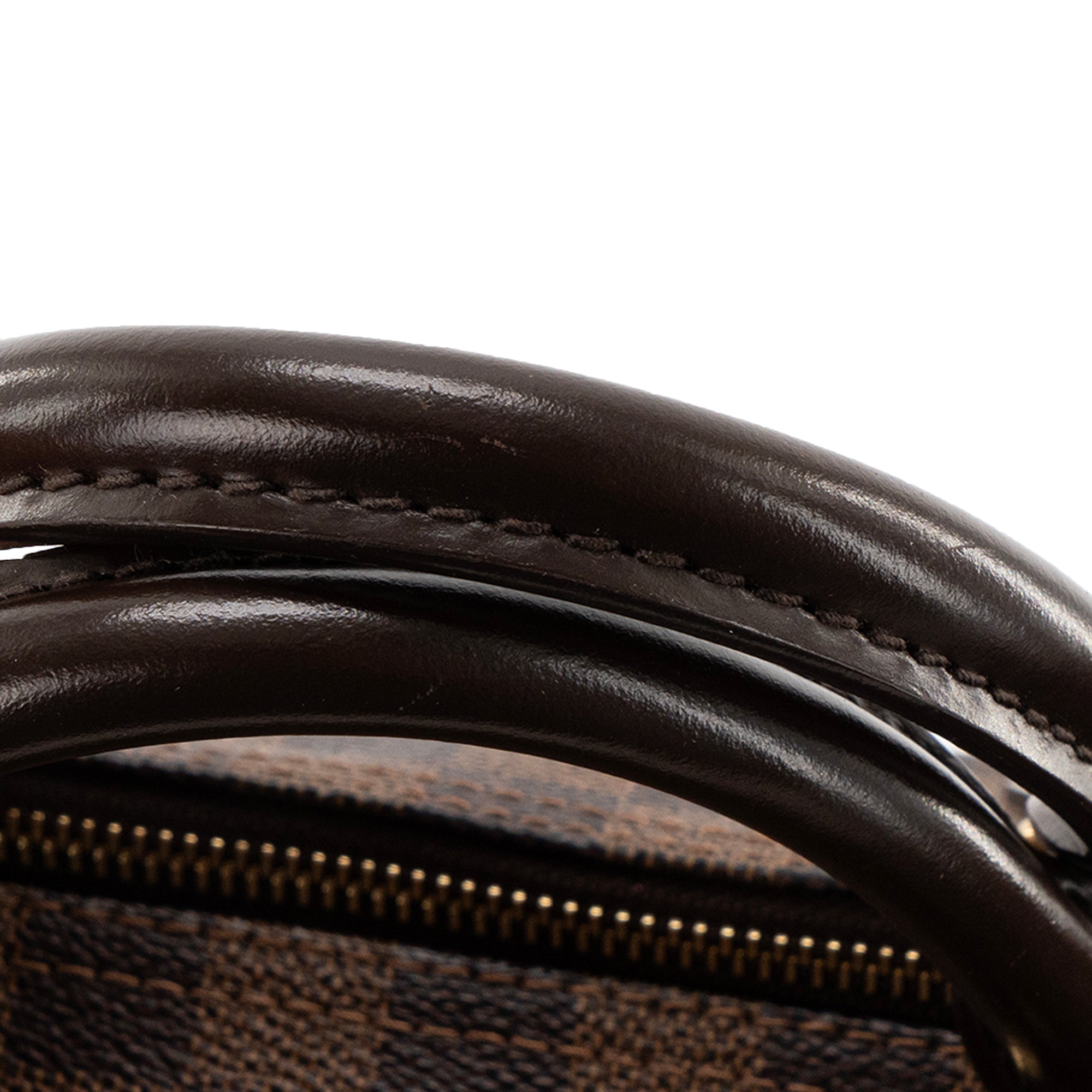 LOUIS VUITTON - Sac à main Speedy 30 Louis Vuitton en toile enduite damier ébène