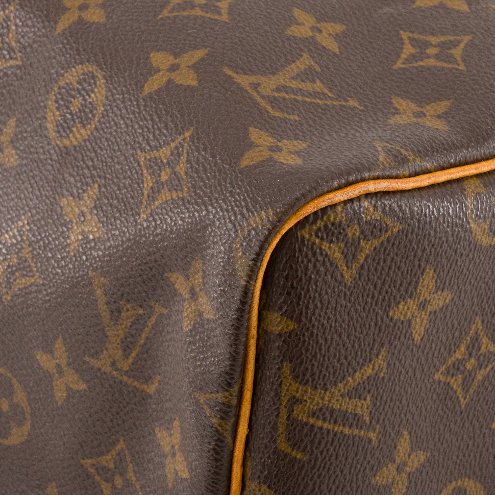 LOUIS VUITTON - Sac à main Speedy 30 Louis Vuitton en toile enduite monogrammée