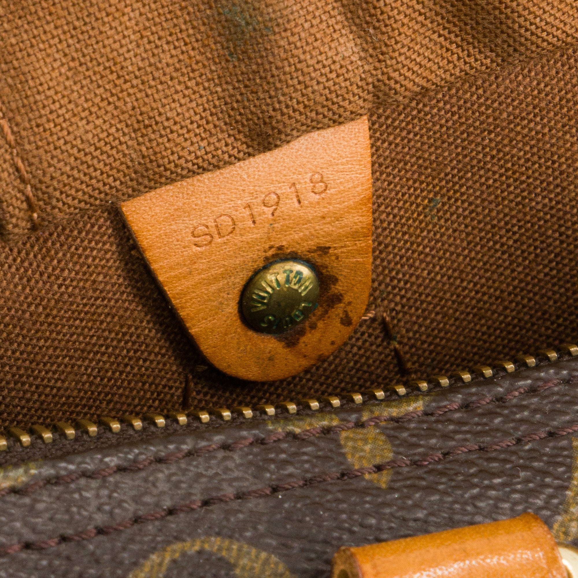 LOUIS VUITTON - Sac à main Speedy 30 Louis Vuitton en toile enduite monogrammée