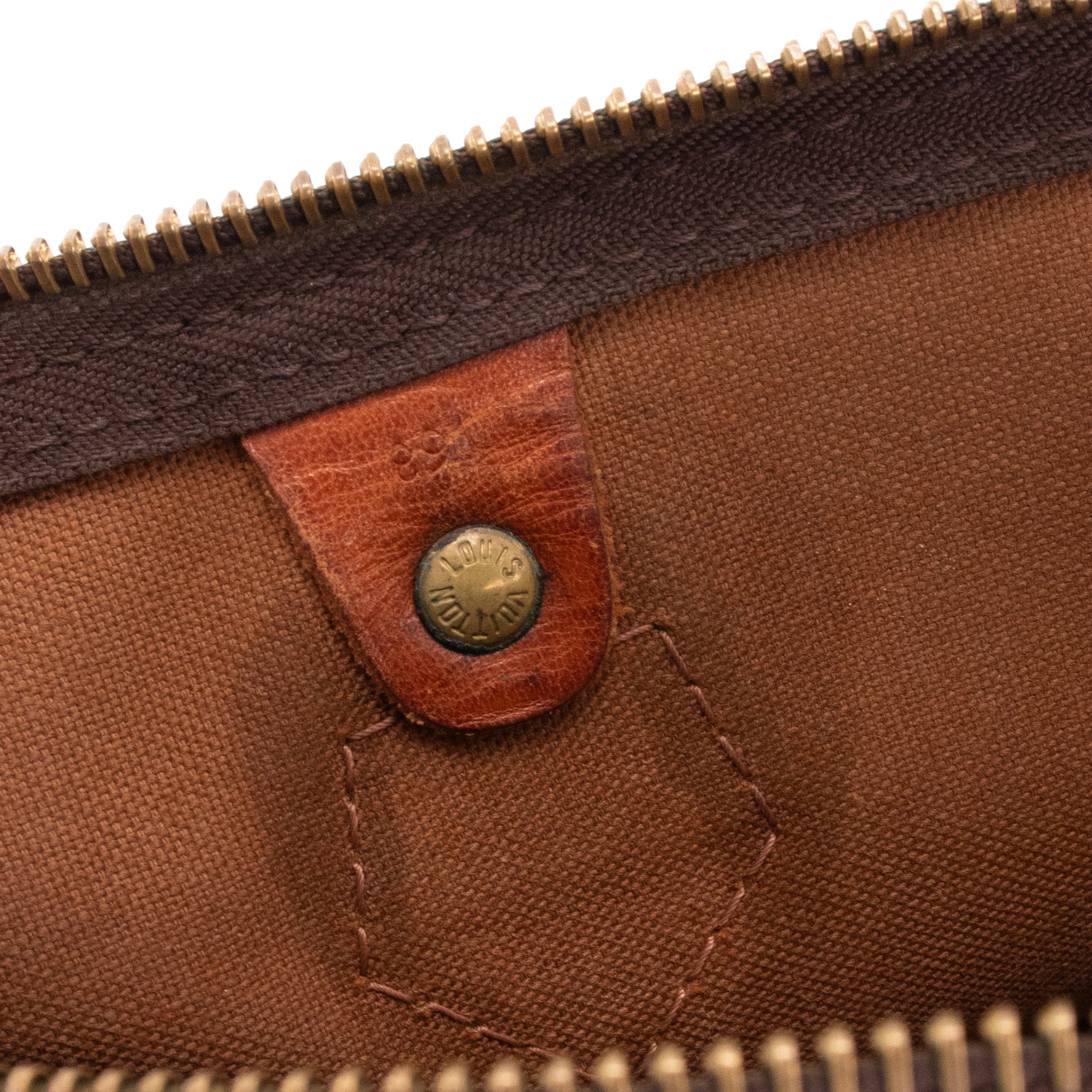 LOUIS VUITTON - Sac à main Speedy 30 Louis Vuitton en toile enduite monogrammée vintage