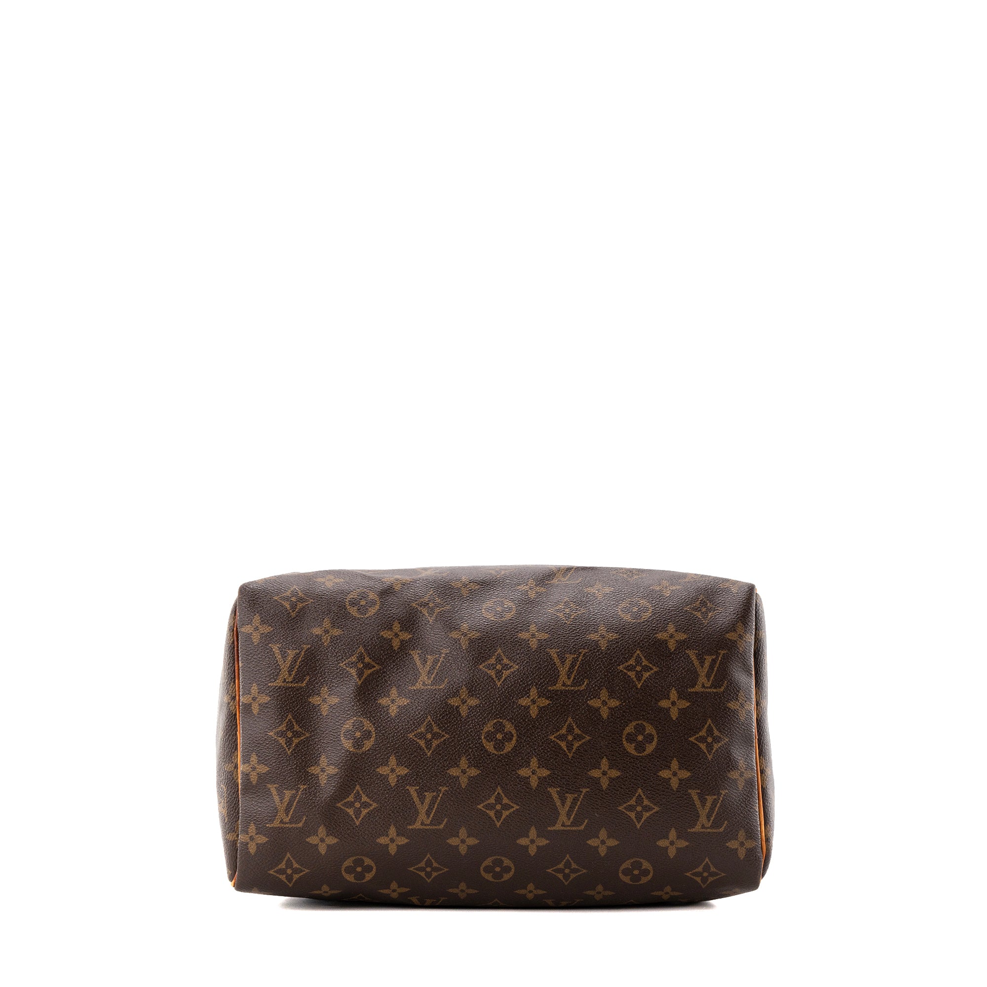 LOUIS VUITTON - Sac à main Speedy 30 Louis Vuitton en toile enduite monogrammée