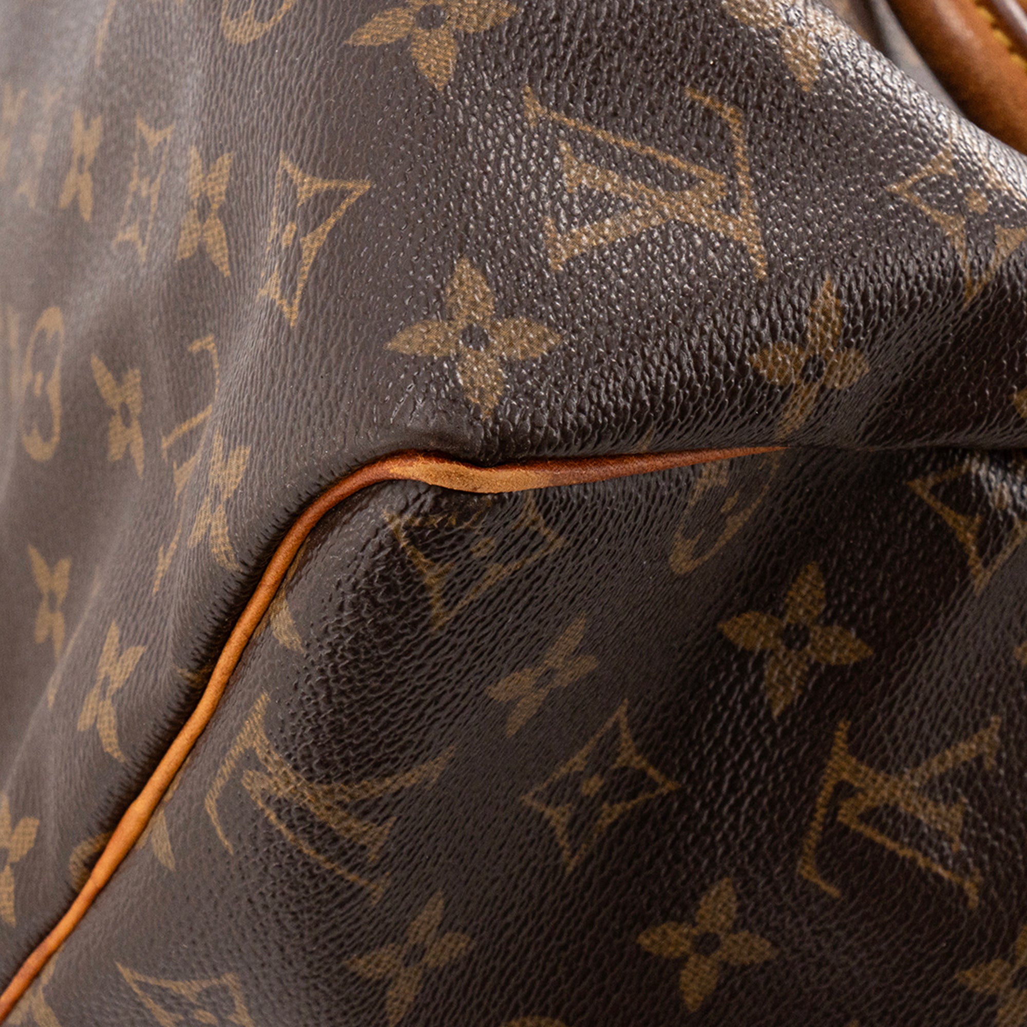 LOUIS VUITTON - Sac à main Speedy 30 Louis Vuitton en toile enduite monogrammée