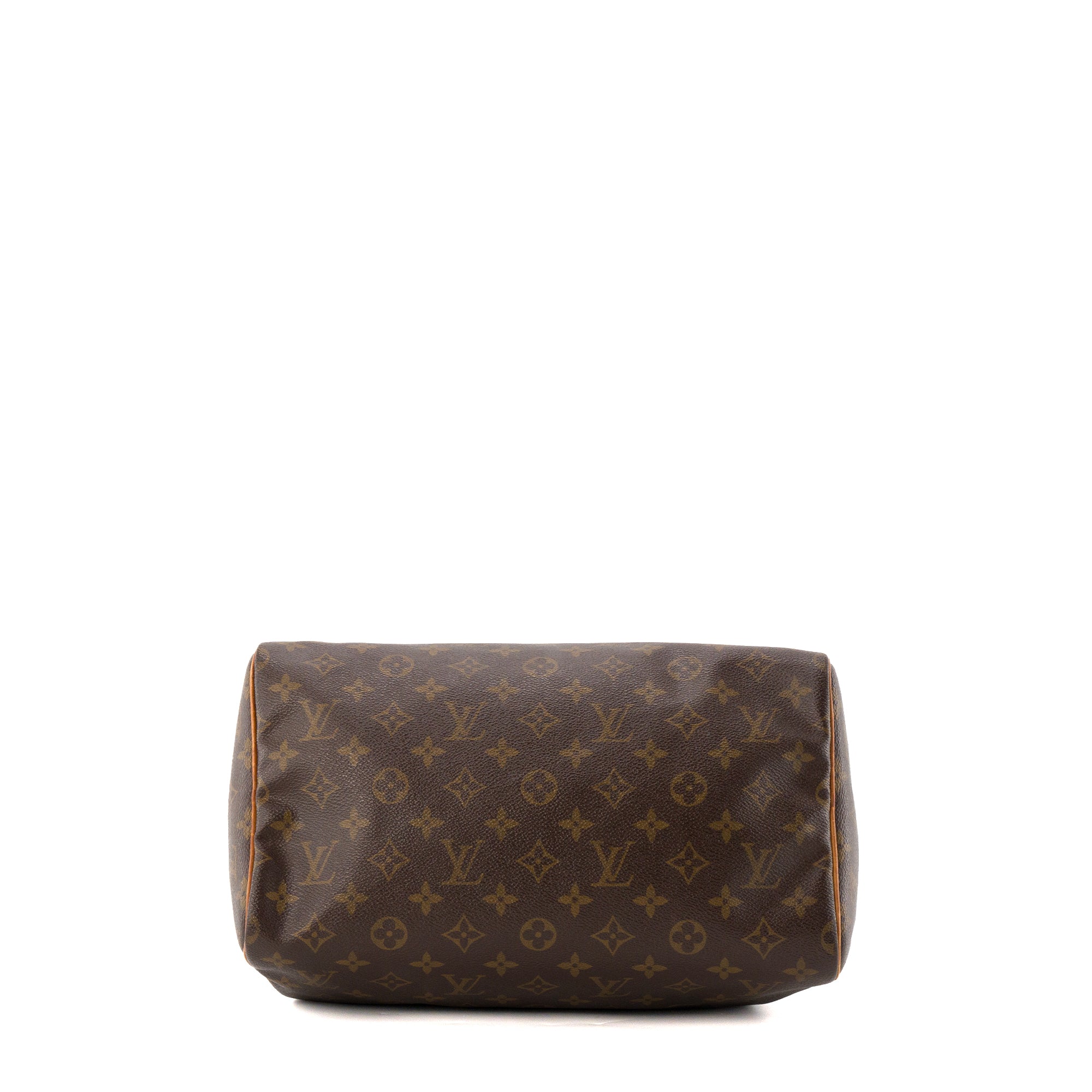 LOUIS VUITTON - Sac à main Speedy 30 Louis Vuitton en toile enduite monogrammée