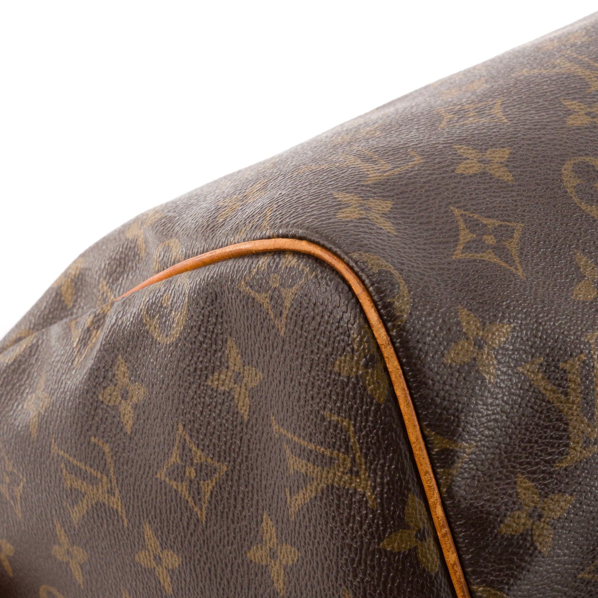 LOUIS VUITTON - Sac à main Speedy 30 Louis Vuitton en toile enduite monogrammée