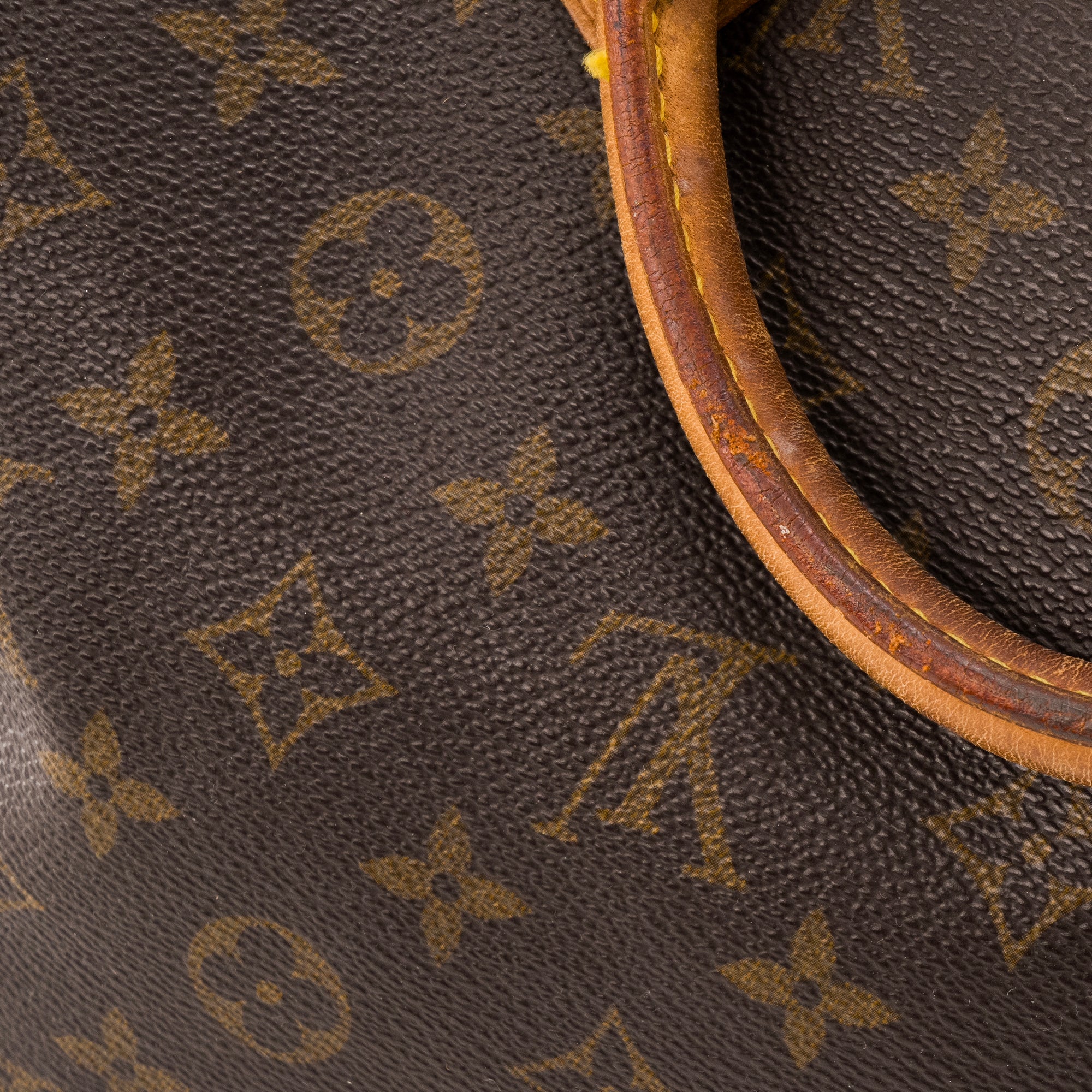 LOUIS VUITTON - Sac à main Speedy 30 Louis Vuitton en toile enduite monogrammée vintage