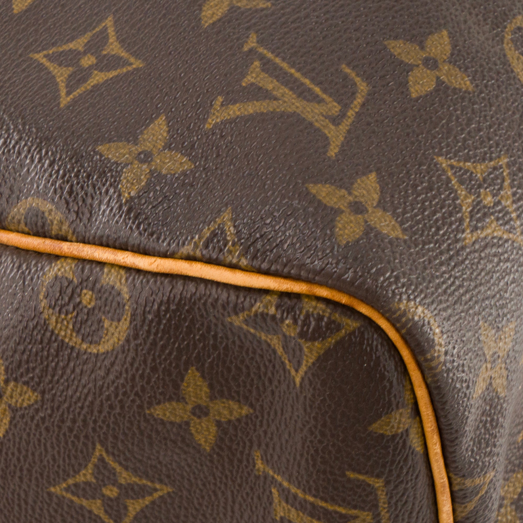 LOUIS VUITTON - Sac à main Speedy 30 Louis Vuitton en toile enduite monogrammée vintage