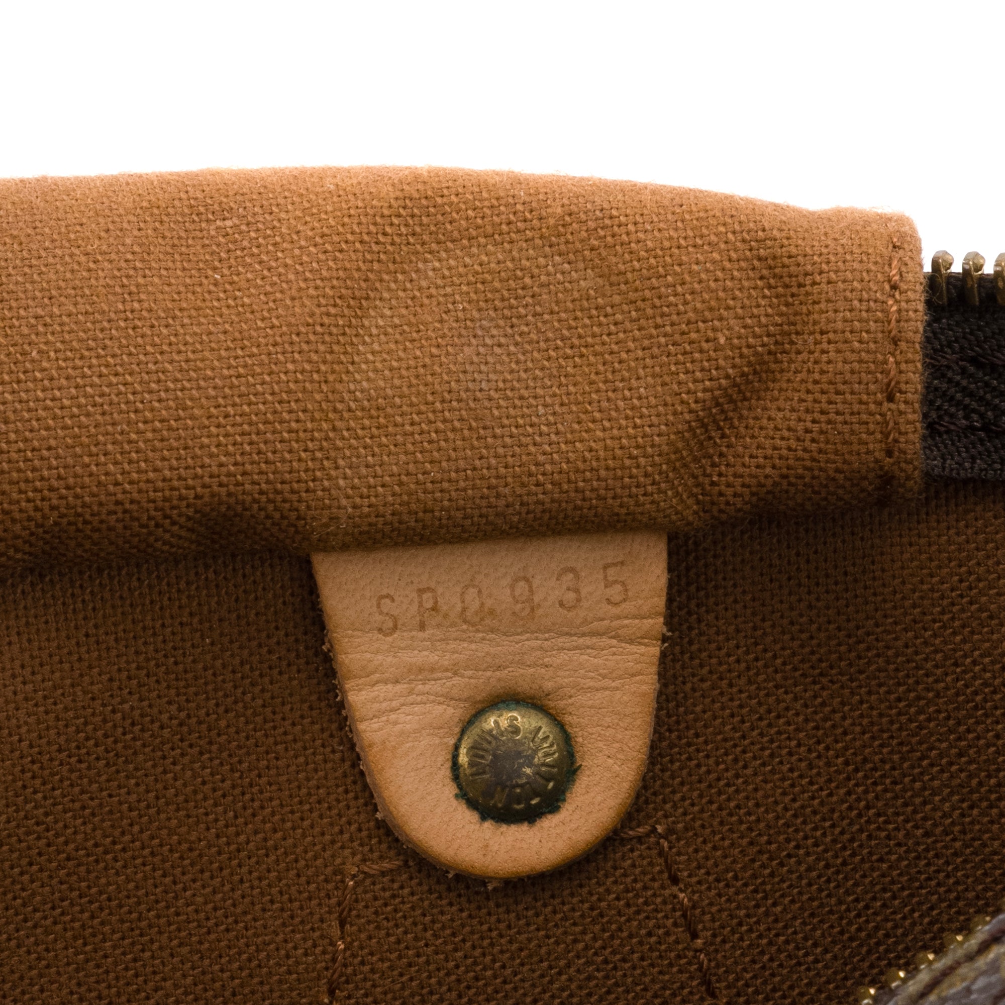 LOUIS VUITTON - Sac à main Speedy 30 Louis Vuitton en toile enduite monogrammée vintage