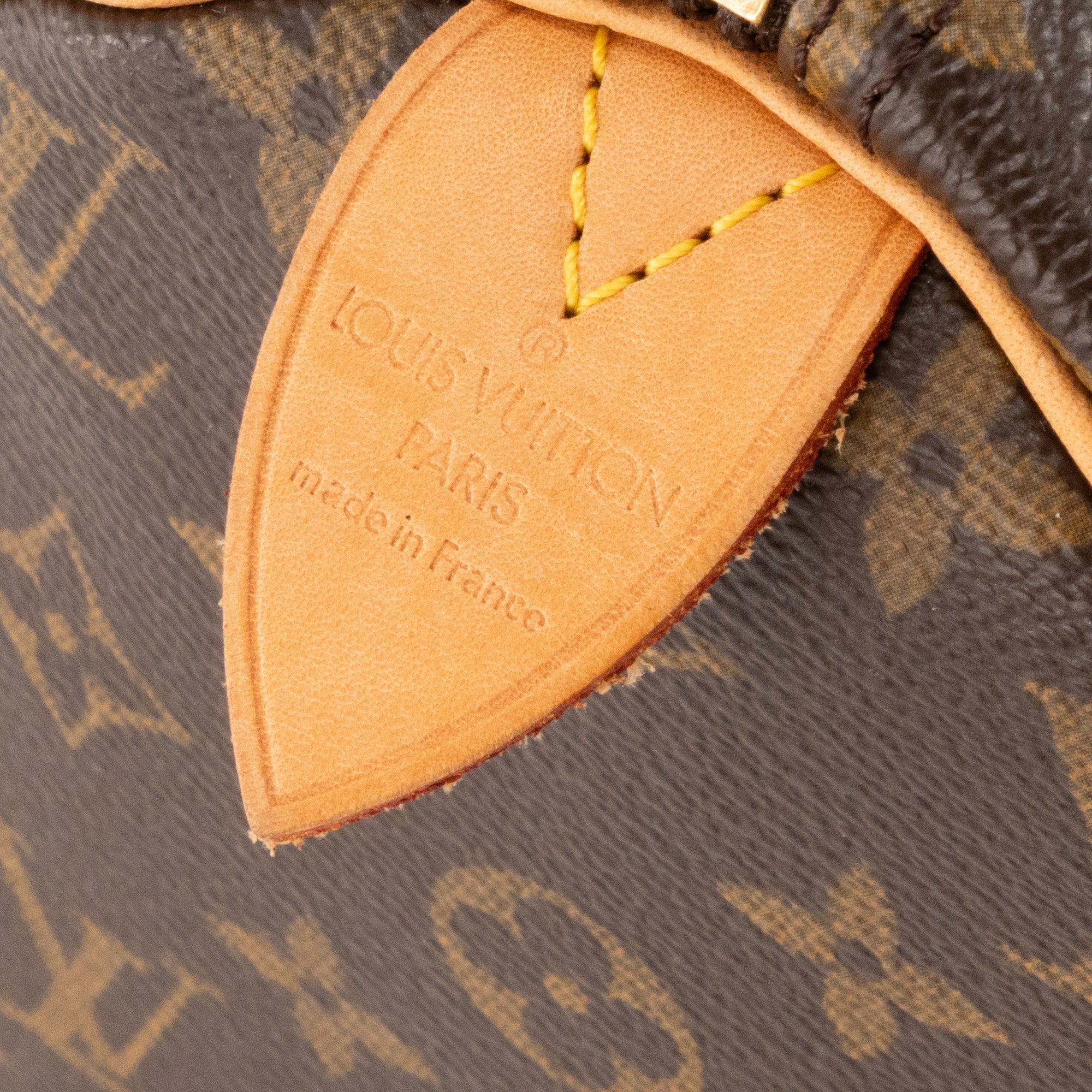 LOUIS VUITTON - Sac à main Speedy 30 Louis Vuitton en toile enduite monogrammée